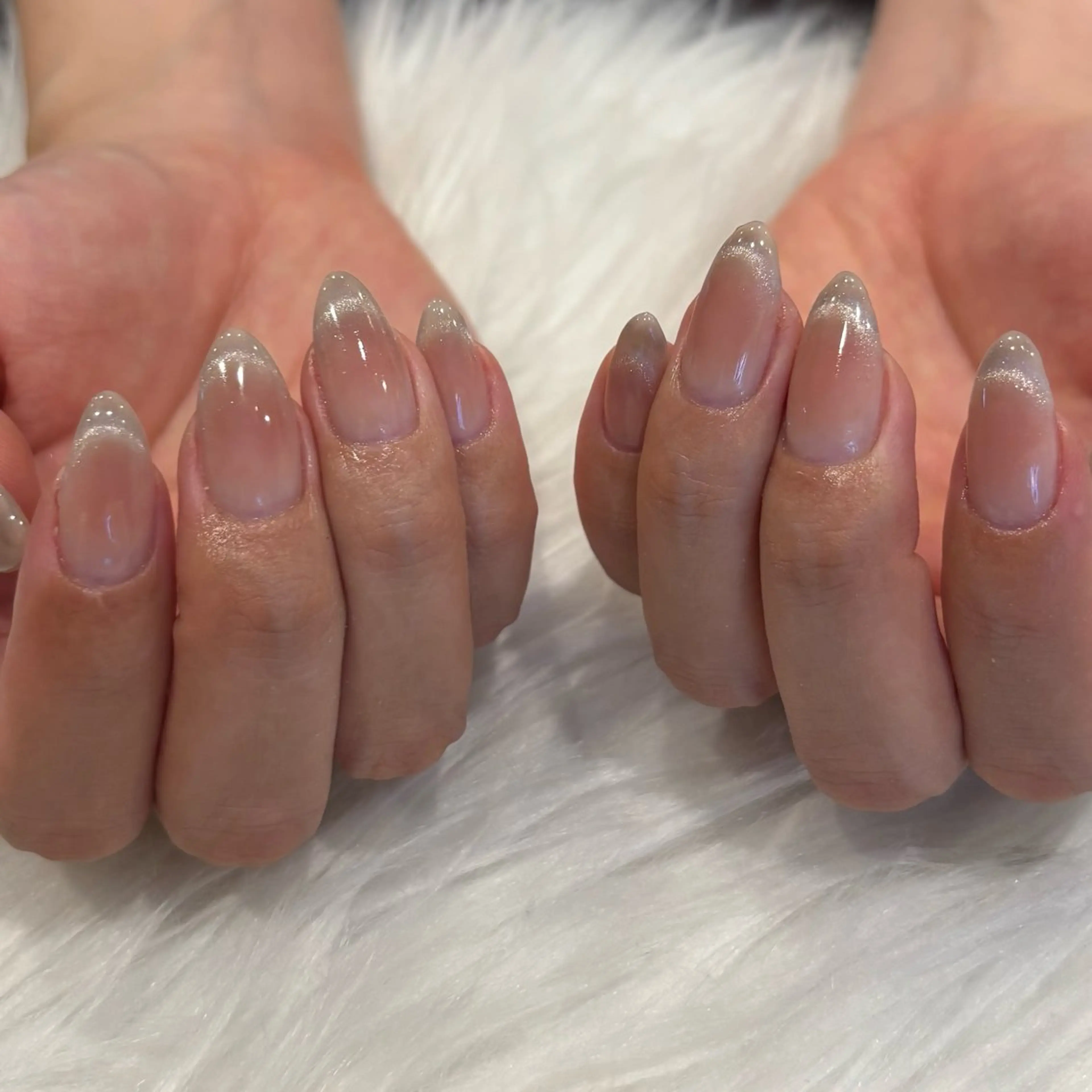 ネイル チークネイル マグネットネイル ハンドネイル Nobody_ Reikaのネイルデザイン