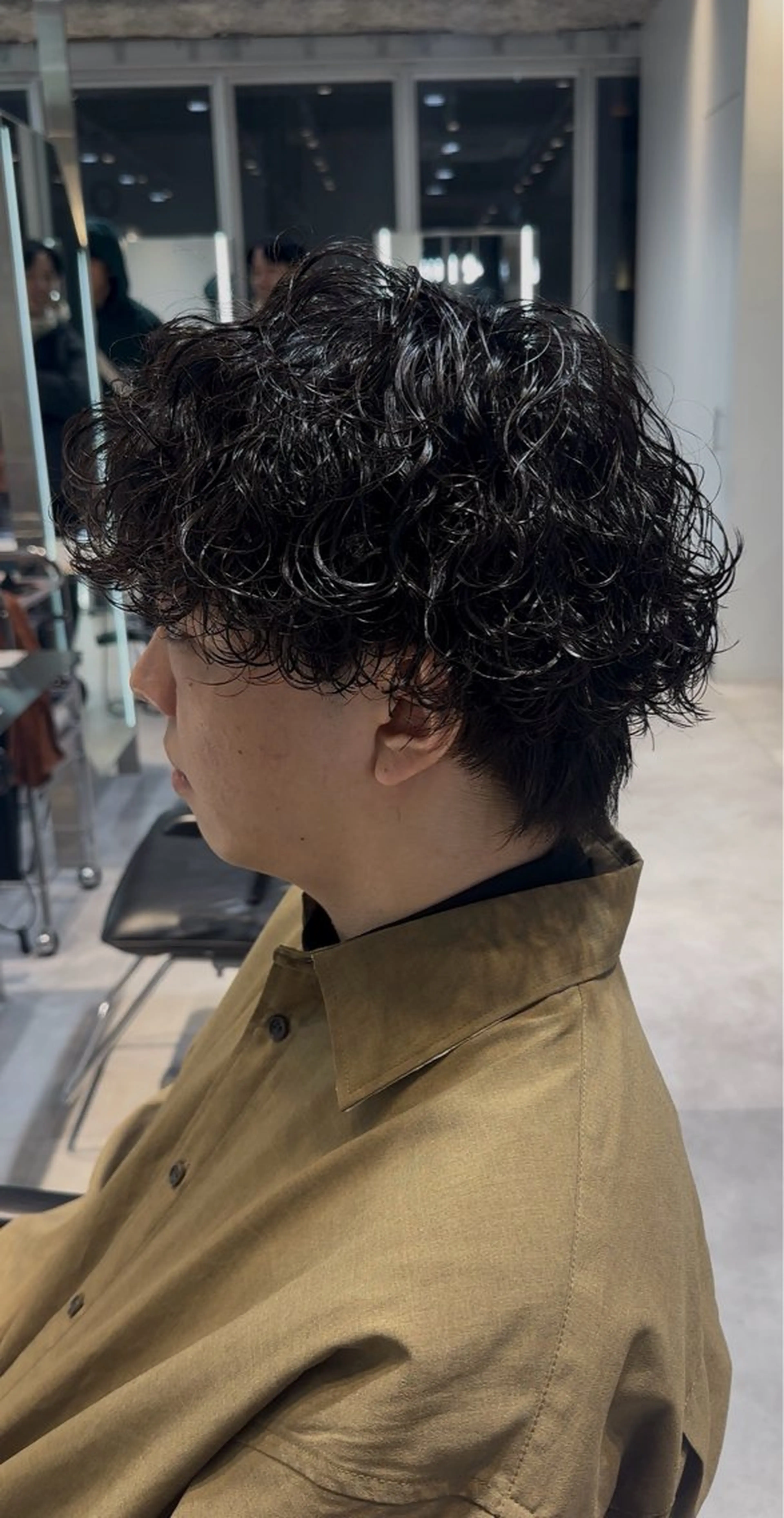 ショート パーマ 似合わせパーマ🔥 河浪  大智のヘアスタイル