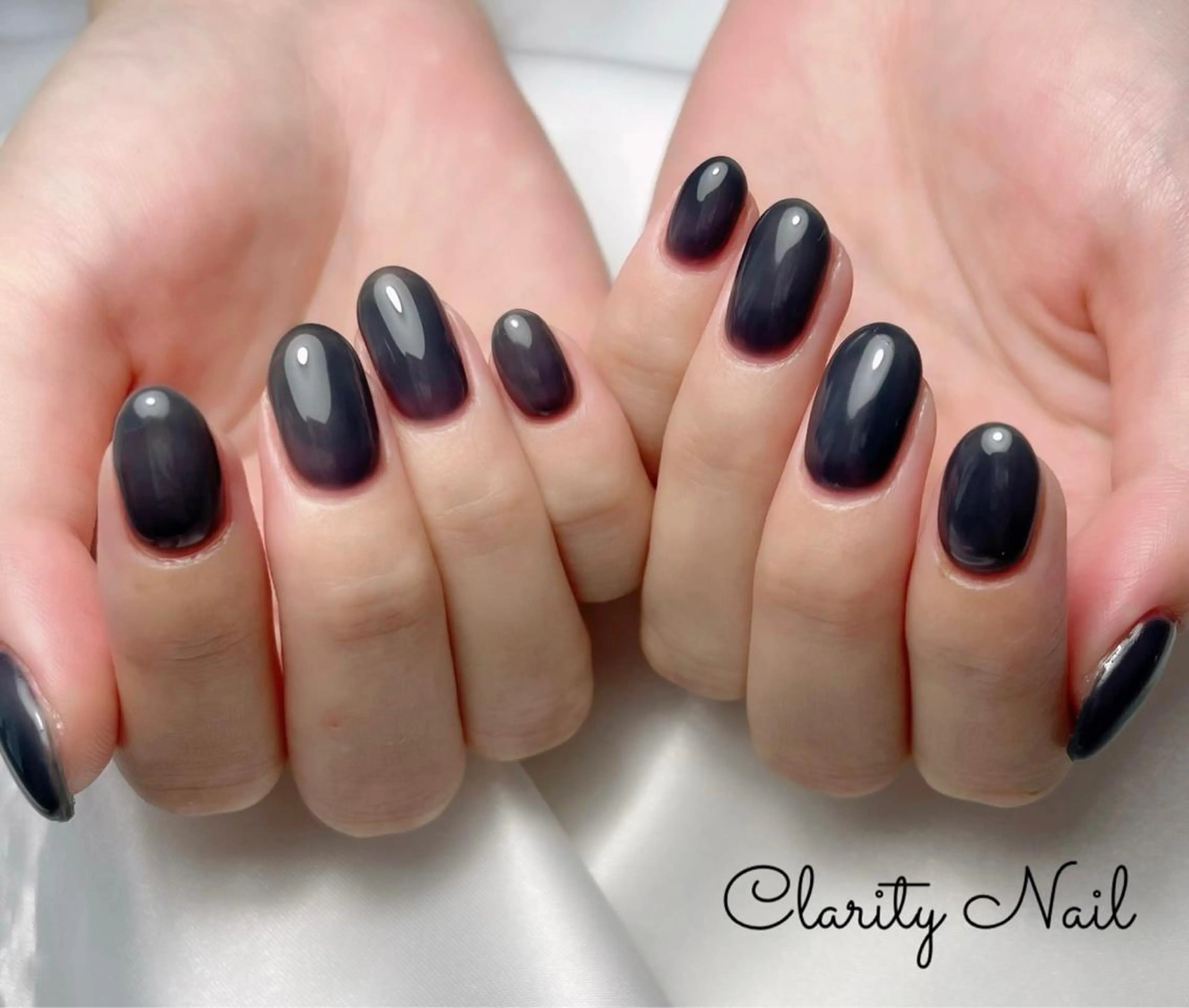 ネイル ワンカラーネイル ハンドネイル Clarity Nailのネイルデザイン
