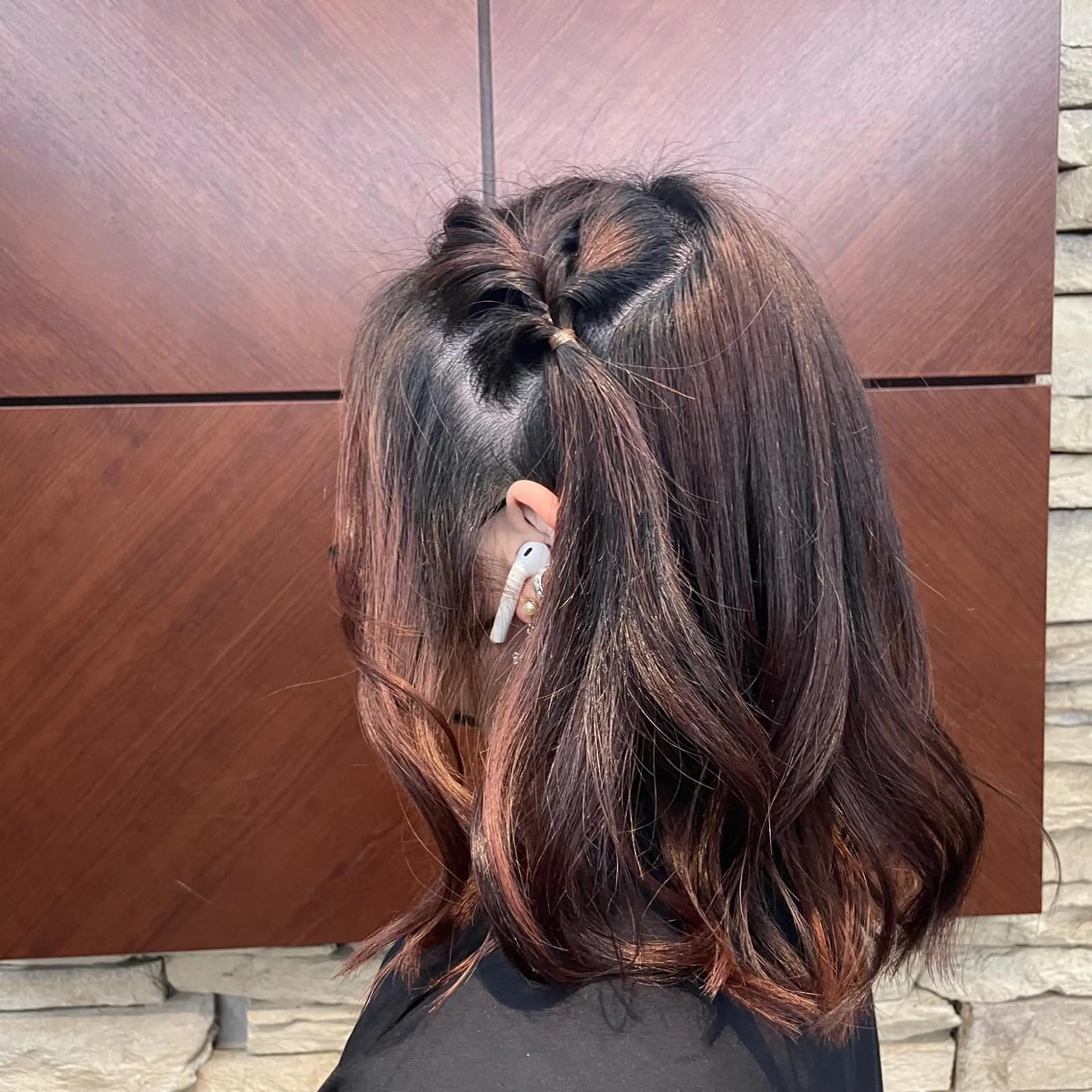 ミディアム ヘアアレンジ ヘアセット ALLEN hair /まなのヘアスタイル