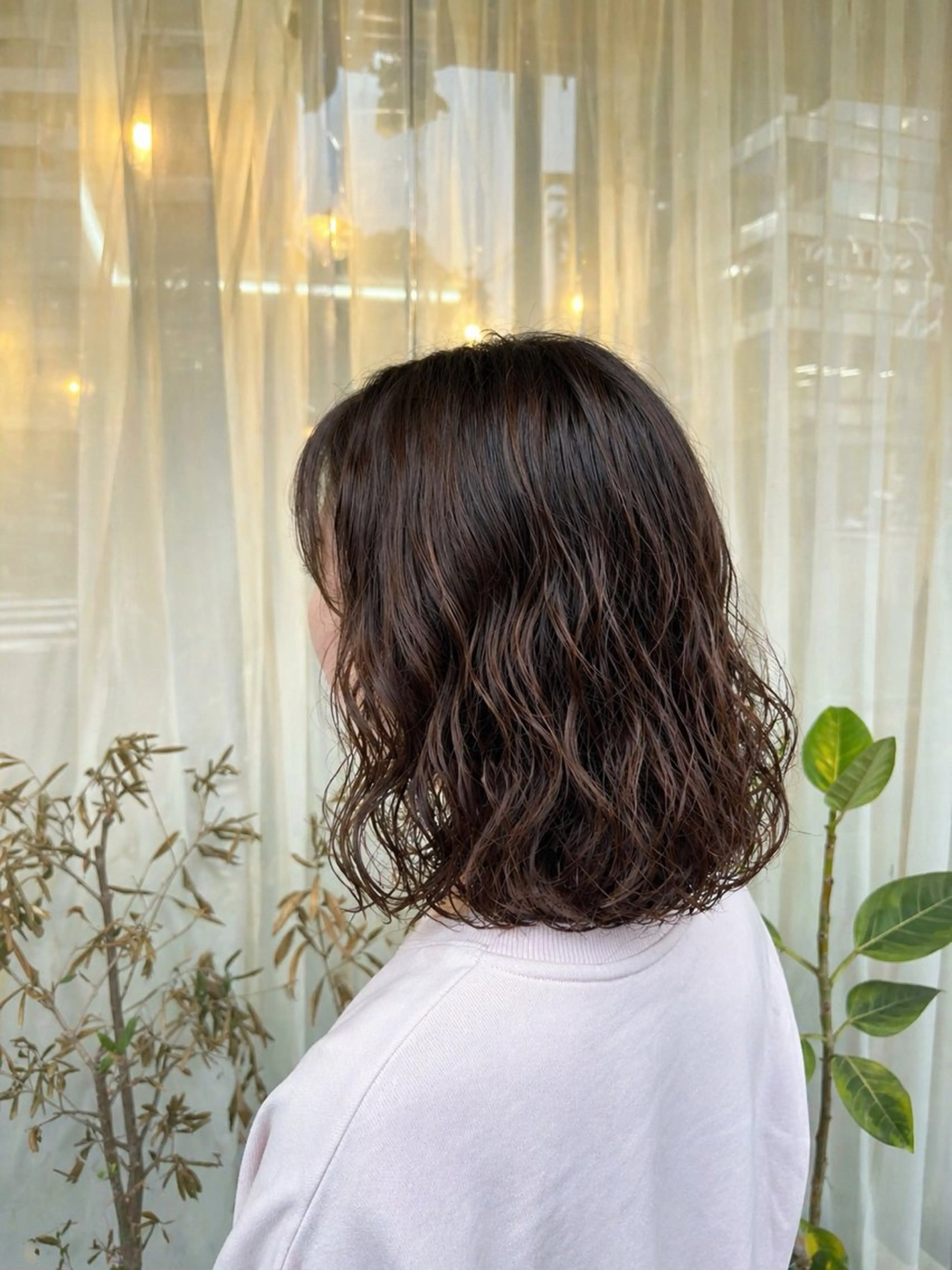 ミディアム パーマ カット パーマ 【KAKONN】 yumikaのヘアスタイル