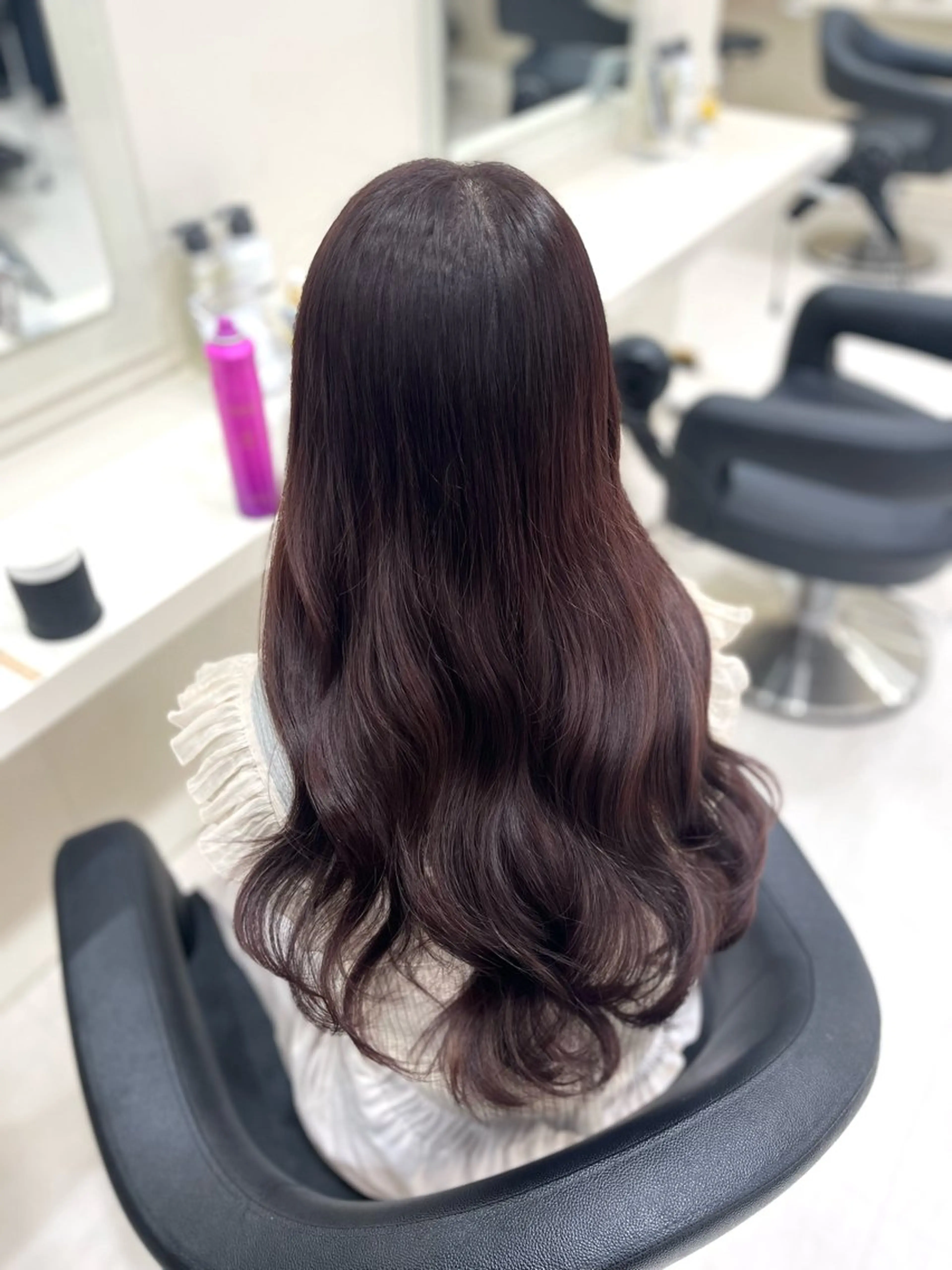 カラー ヘアカラー トリートメント ベージュ・ラベンダー カラー🎀りりのヘアスタイル