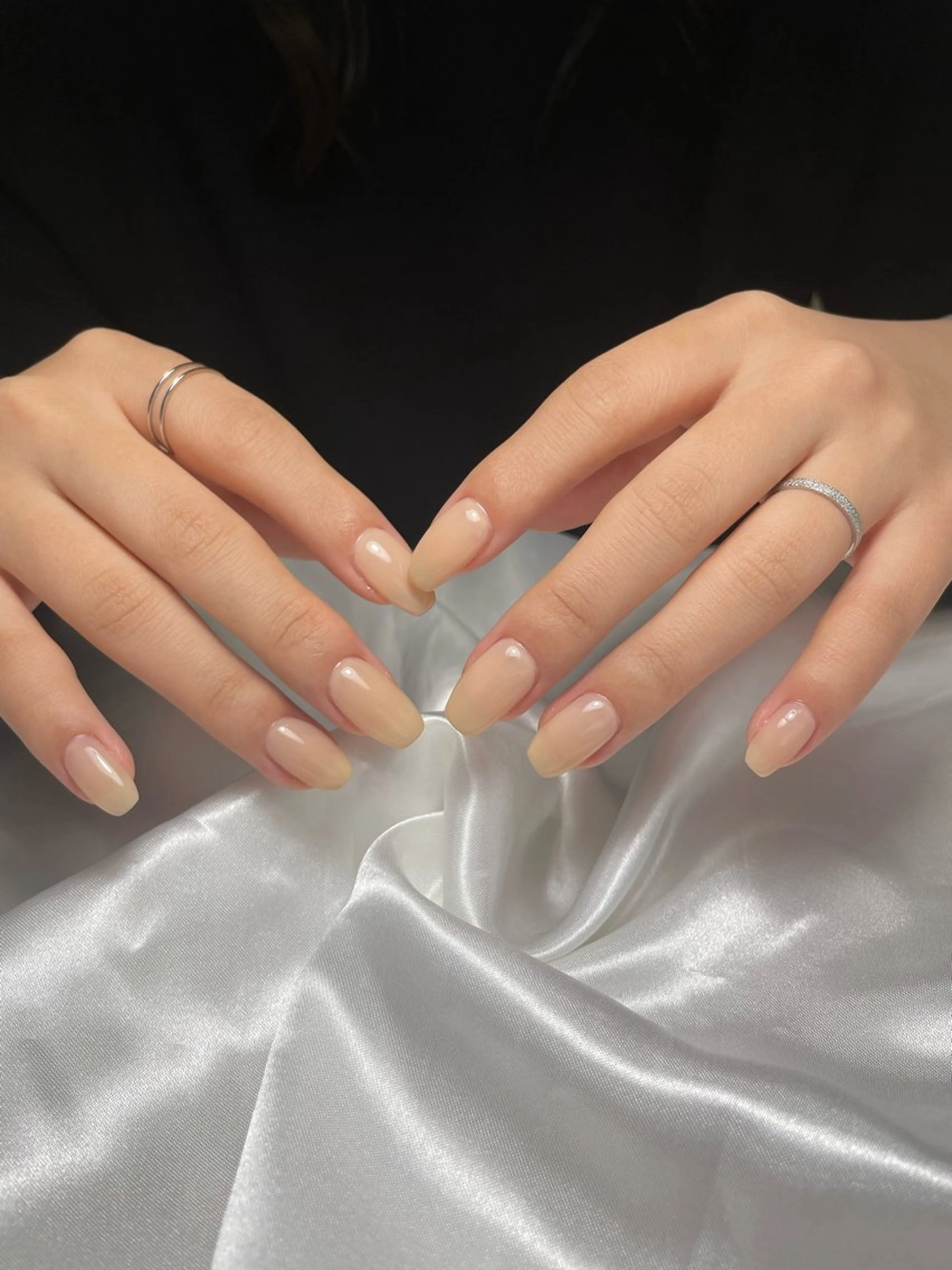 ネイル ワンカラーネイル シンプルネイル nonoka No.7のネイルデザイン