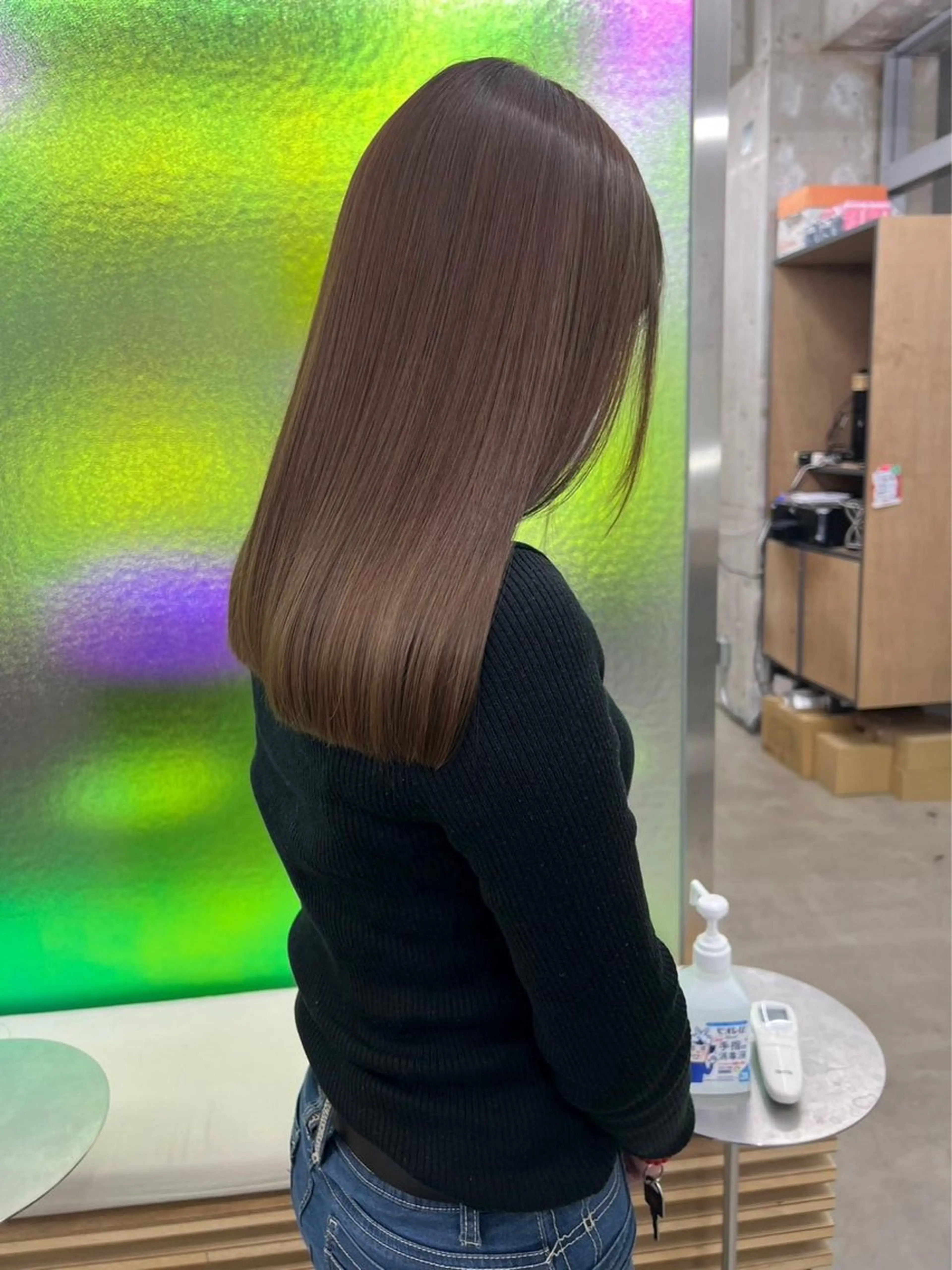 ロング カラー カット ヘアカラー トリートメント RUI⚪️艶髪 ⚪️髪質改善のヘアスタイル