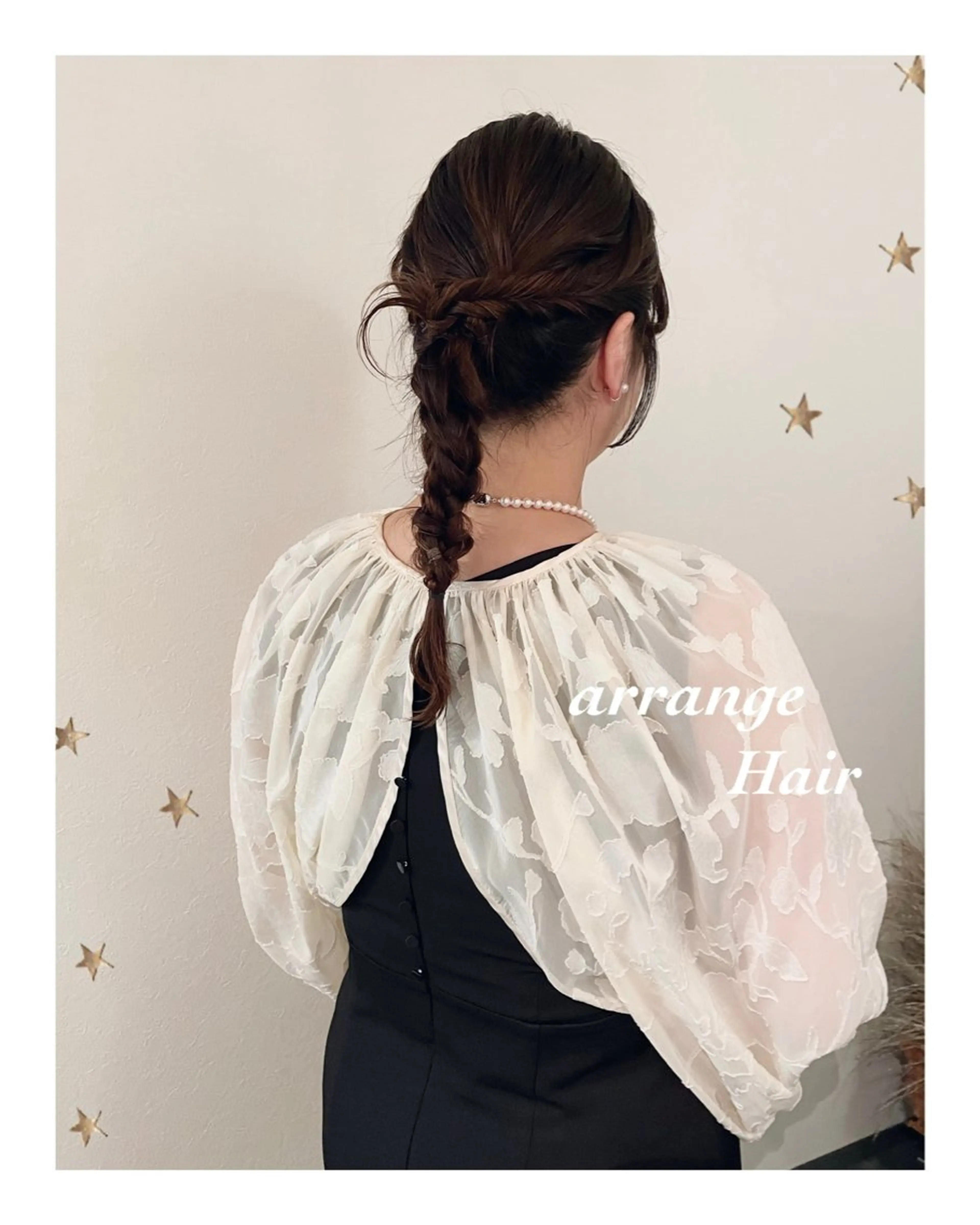 ロング ヘアアレンジ ヘアセット 市川 千夏のヘアスタイル