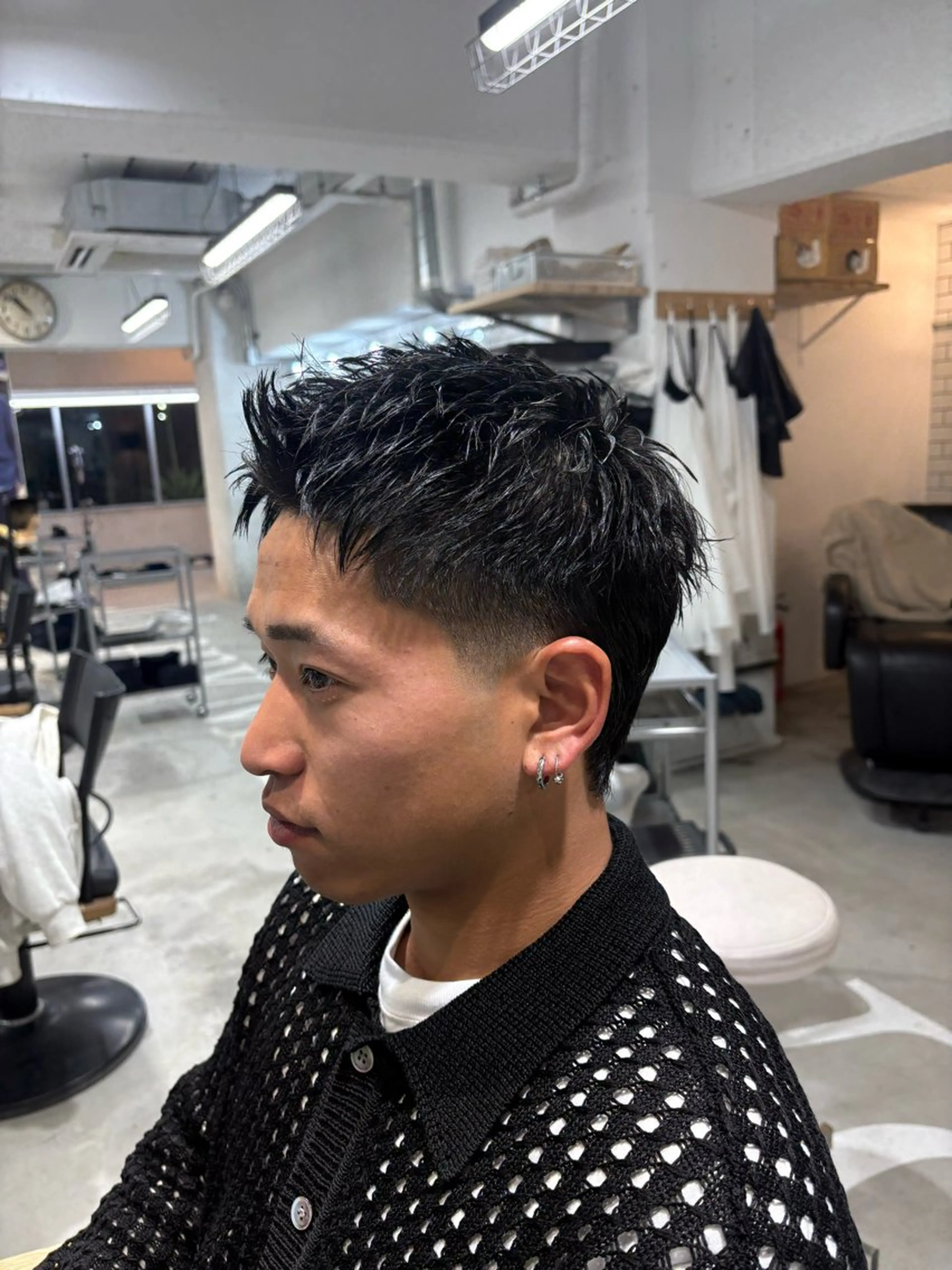 ショート 滝本 承太朗のヘアスタイル