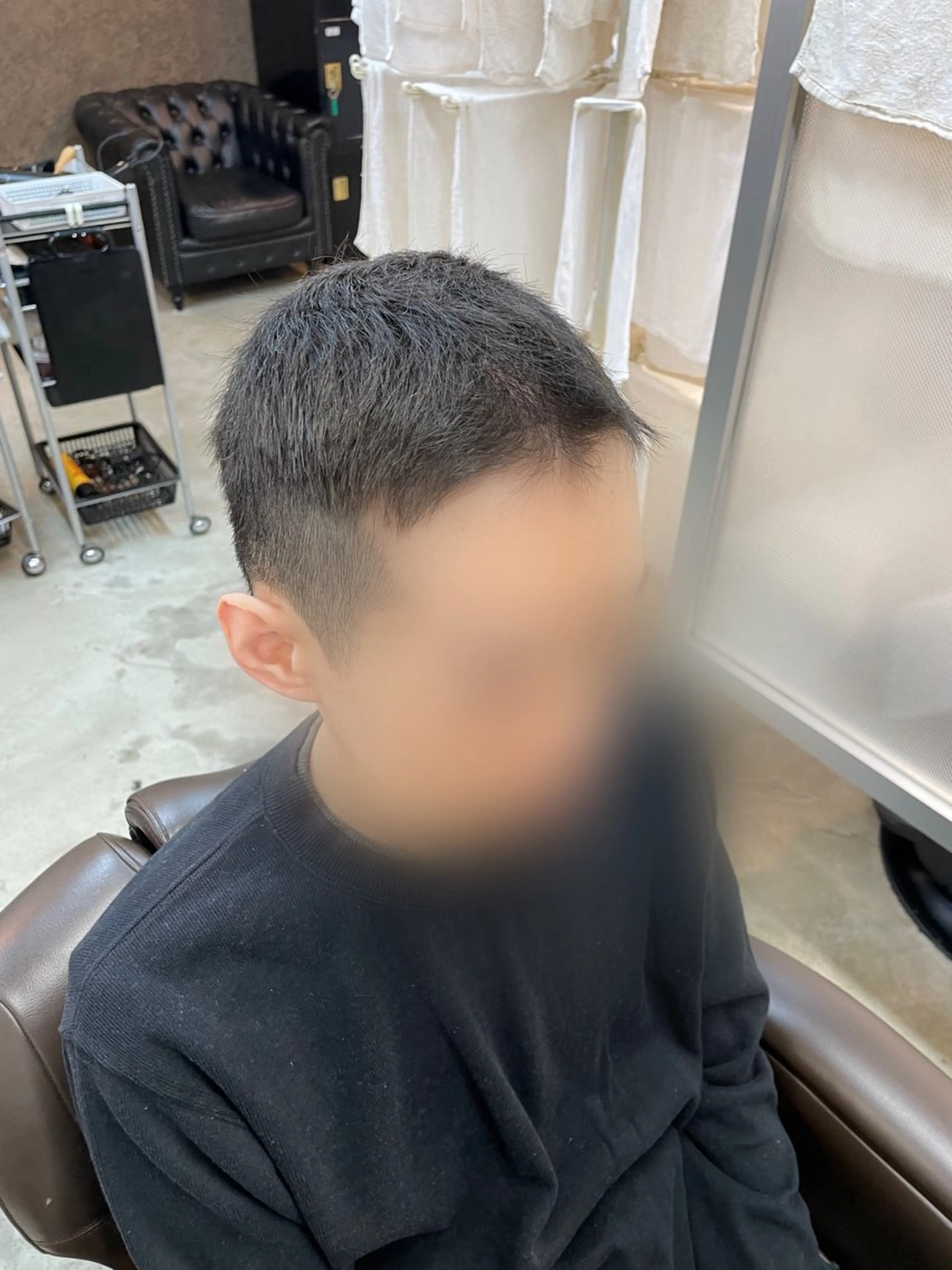 ショート メンズ メンズパーマ特化 カバヤマ　リョウのヘアスタイル