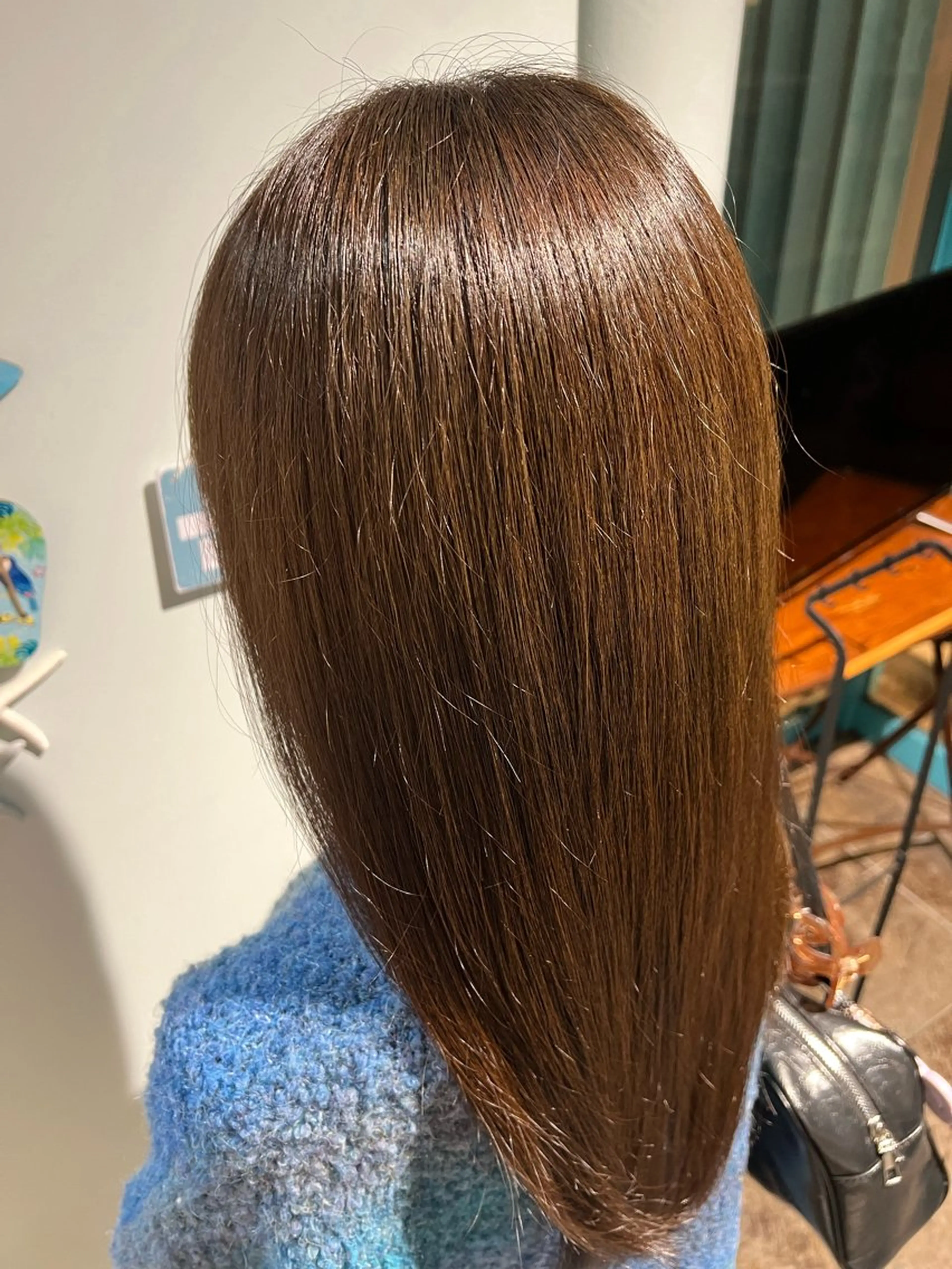 セミロング ヘアカラー トリートメント 髪質改善カラー 🏖️クウト🏖️のヘアスタイル