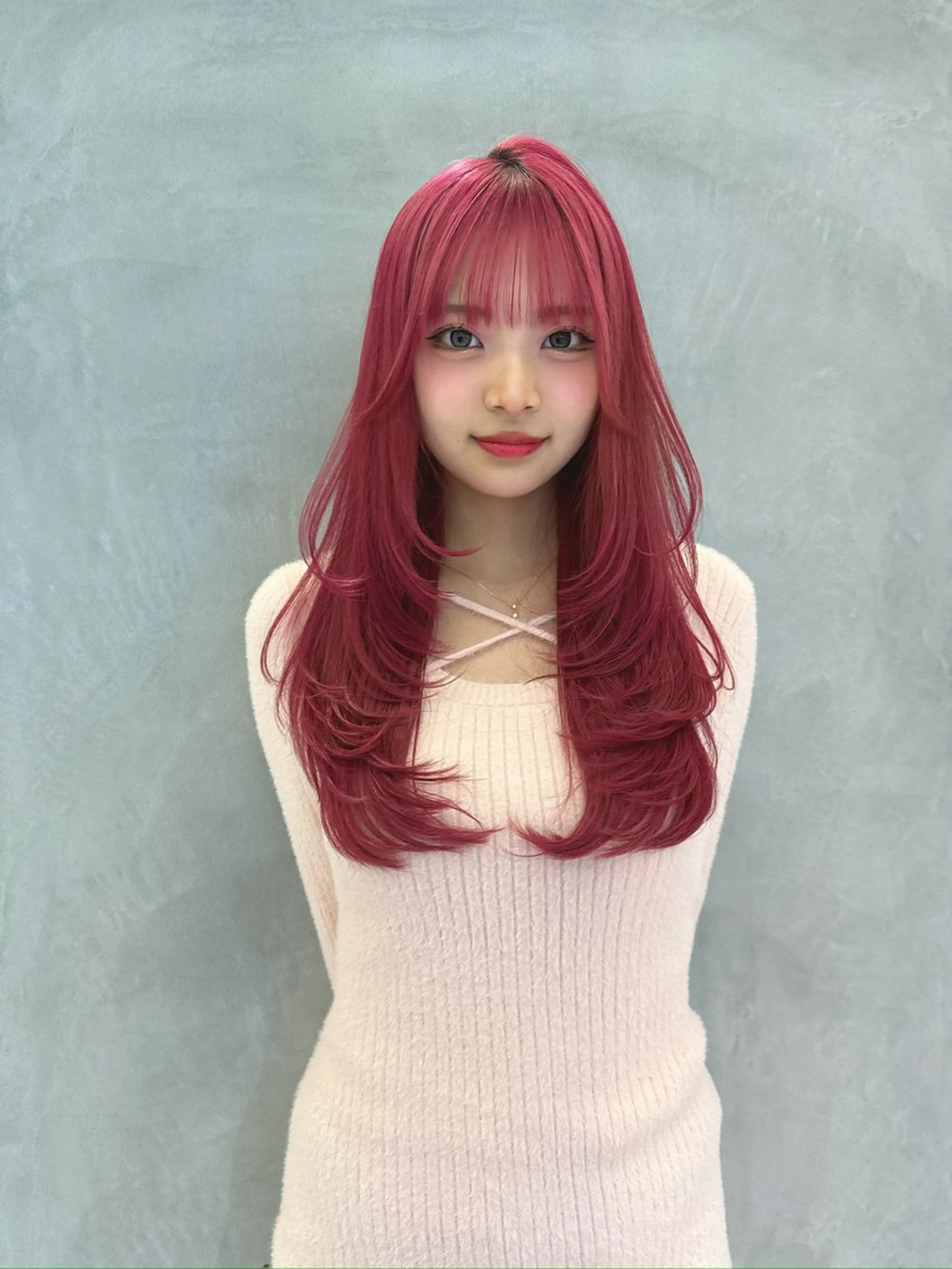 ロング カラー ヘアカラー 透明感カラー/髪質 改善/里奈のヘアスタイル