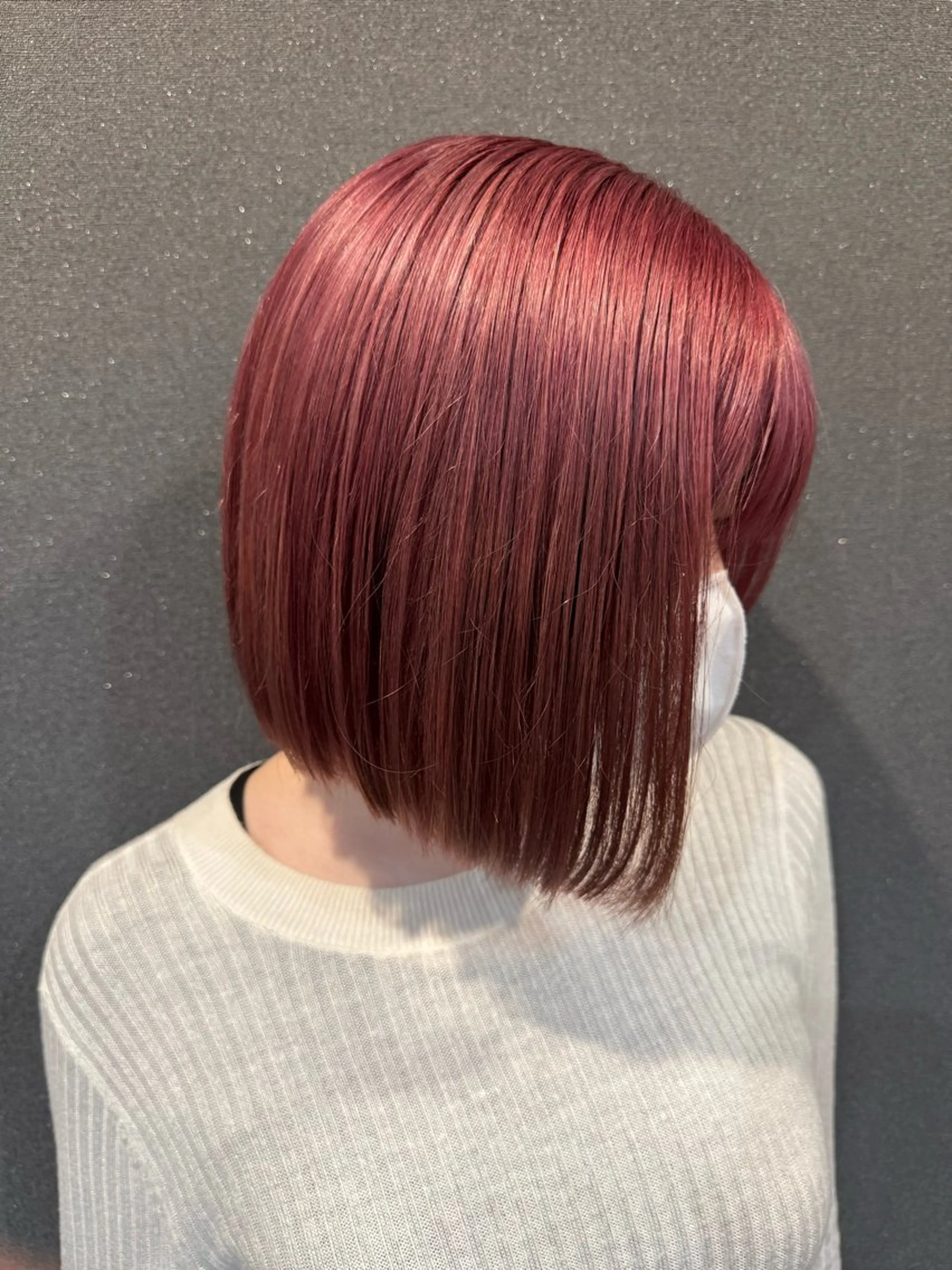 ミディアム ワタナベ テルマサのヘアスタイル