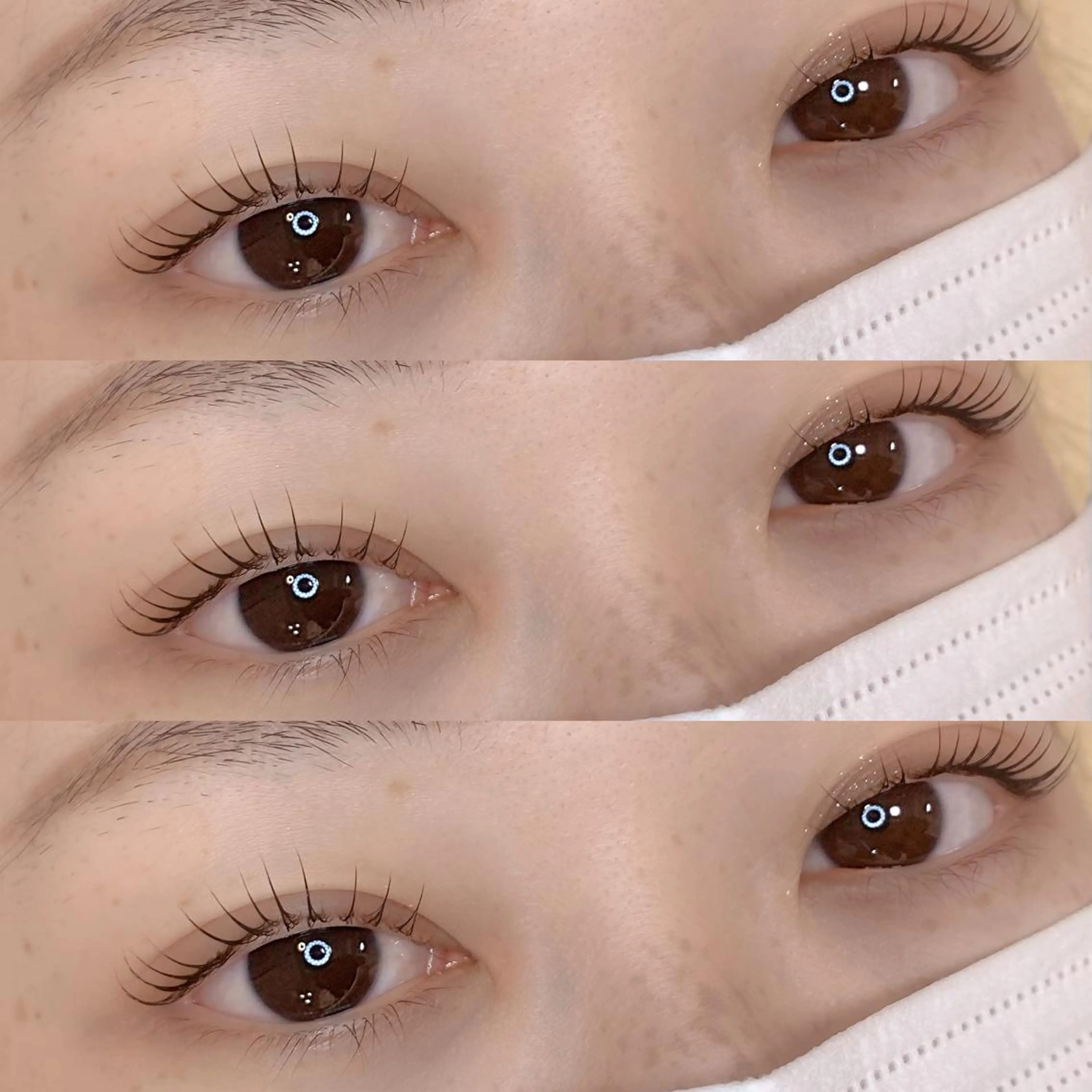 マツエク・マツパ 一重×まつ毛パーマ prima梅田店 研修店舗のマツエク・マツパデザイン