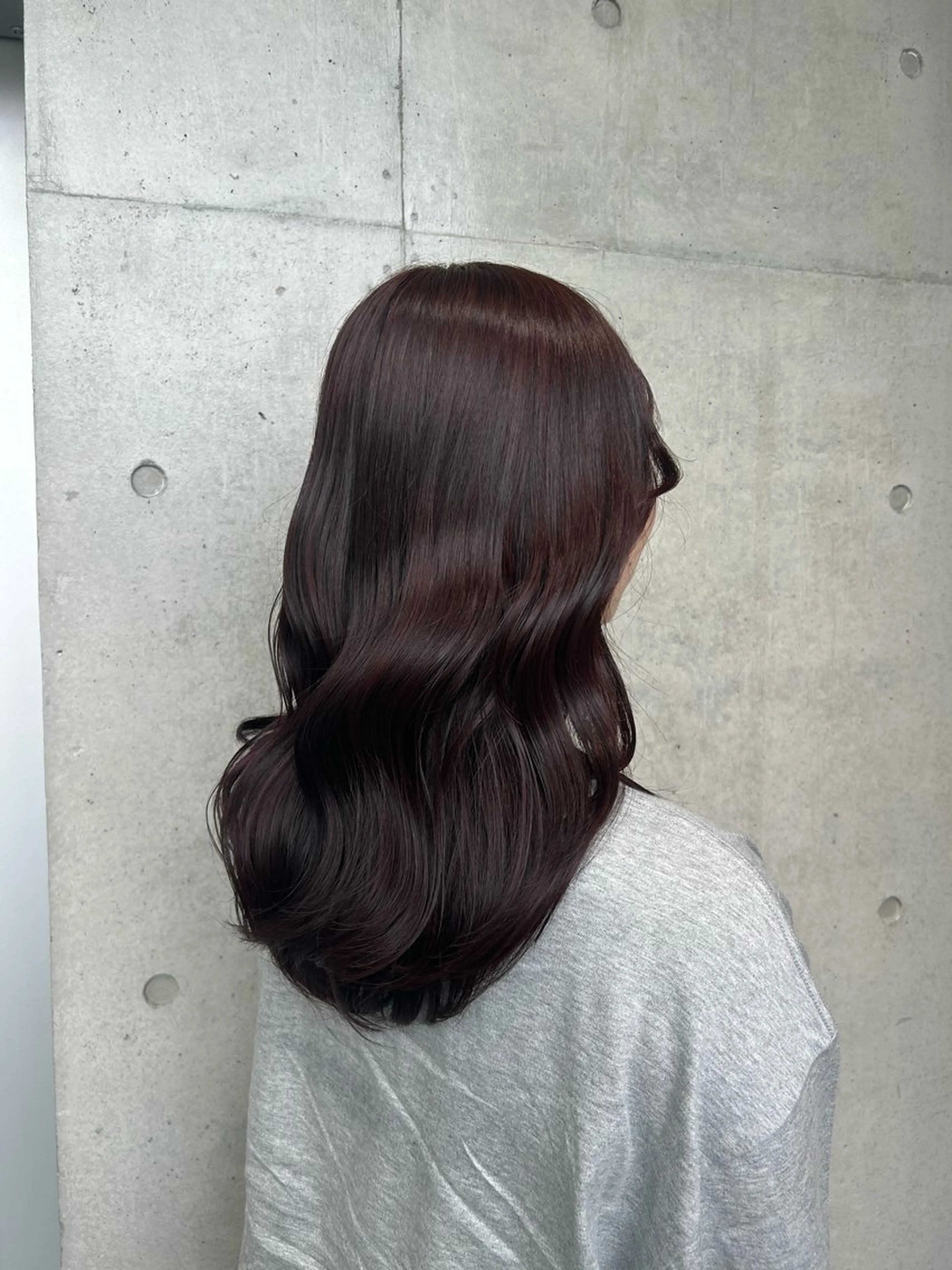 ロング カラー ヘアアレンジ カット ヘアカラー トリートメント ボブ艶モテカラー🫧 カリンのヘアスタイル