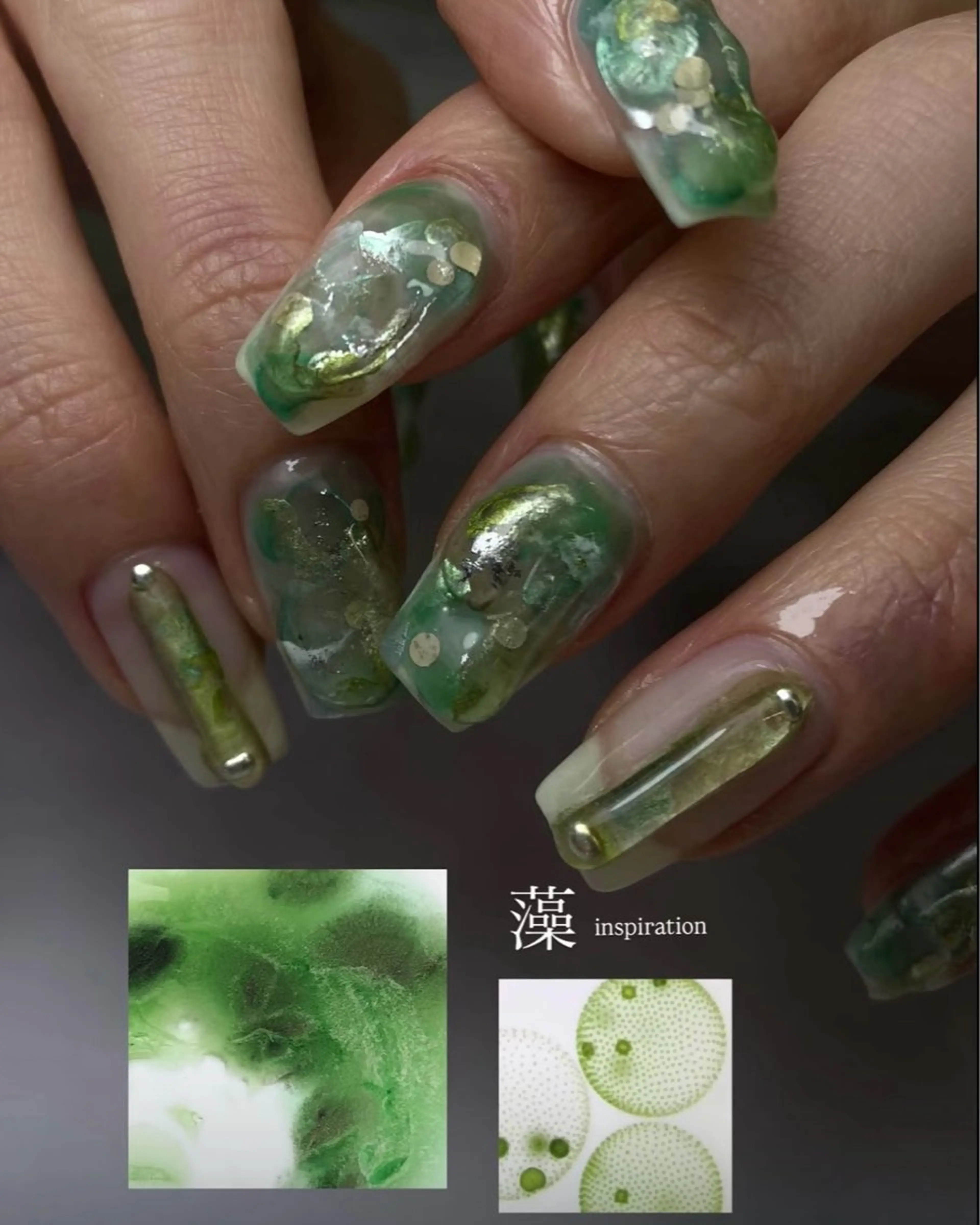 ネイル 成人式 フラッシュネイル フレンチネイル キラキラネイル マグネットネイル ハンドネイル 草加ニュアンスネイル 🌚hersのネイルデザイン
