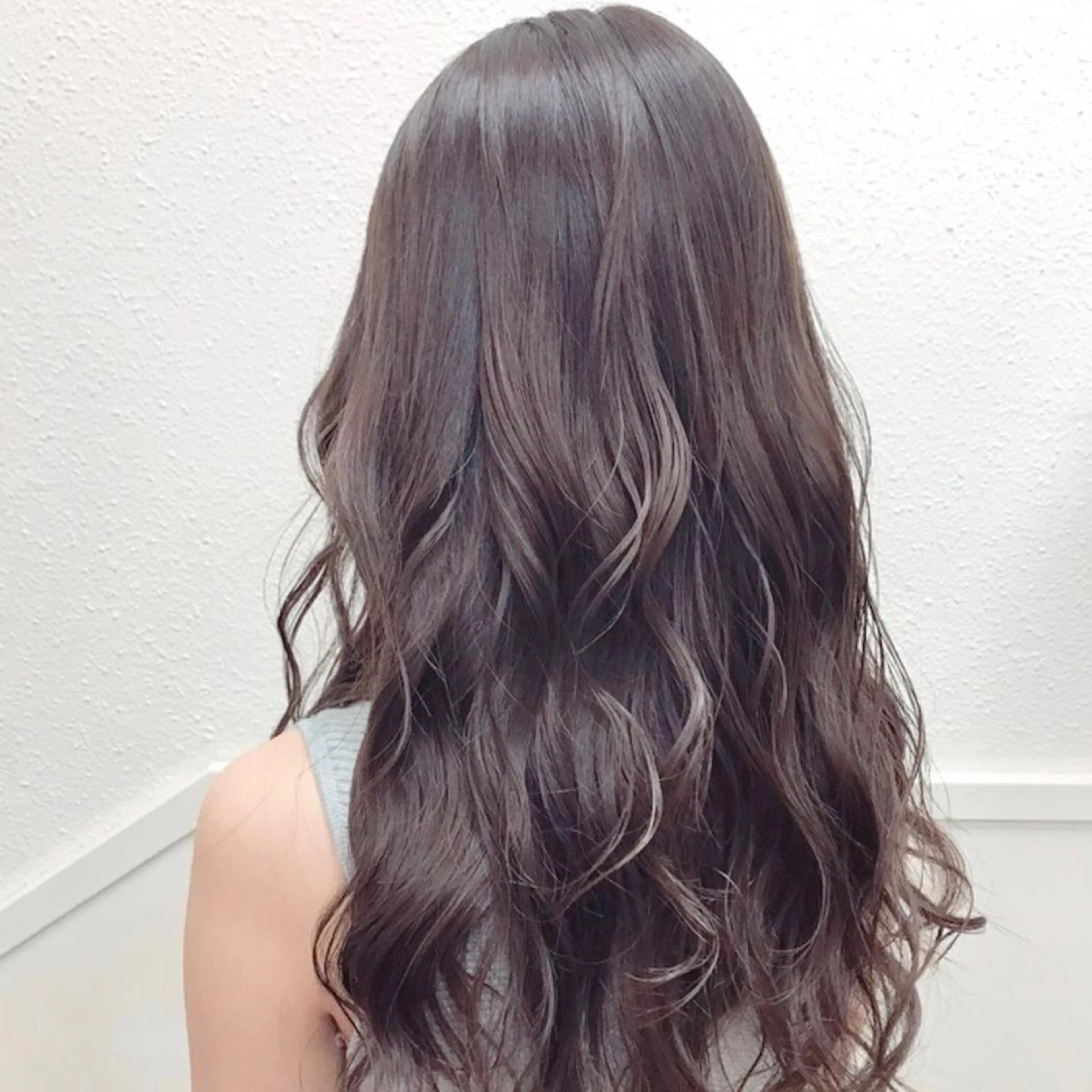 ロング カット ヘアカラー トリートメント 韓国　縮毛矯正 髪質改善　木村のヘアスタイル