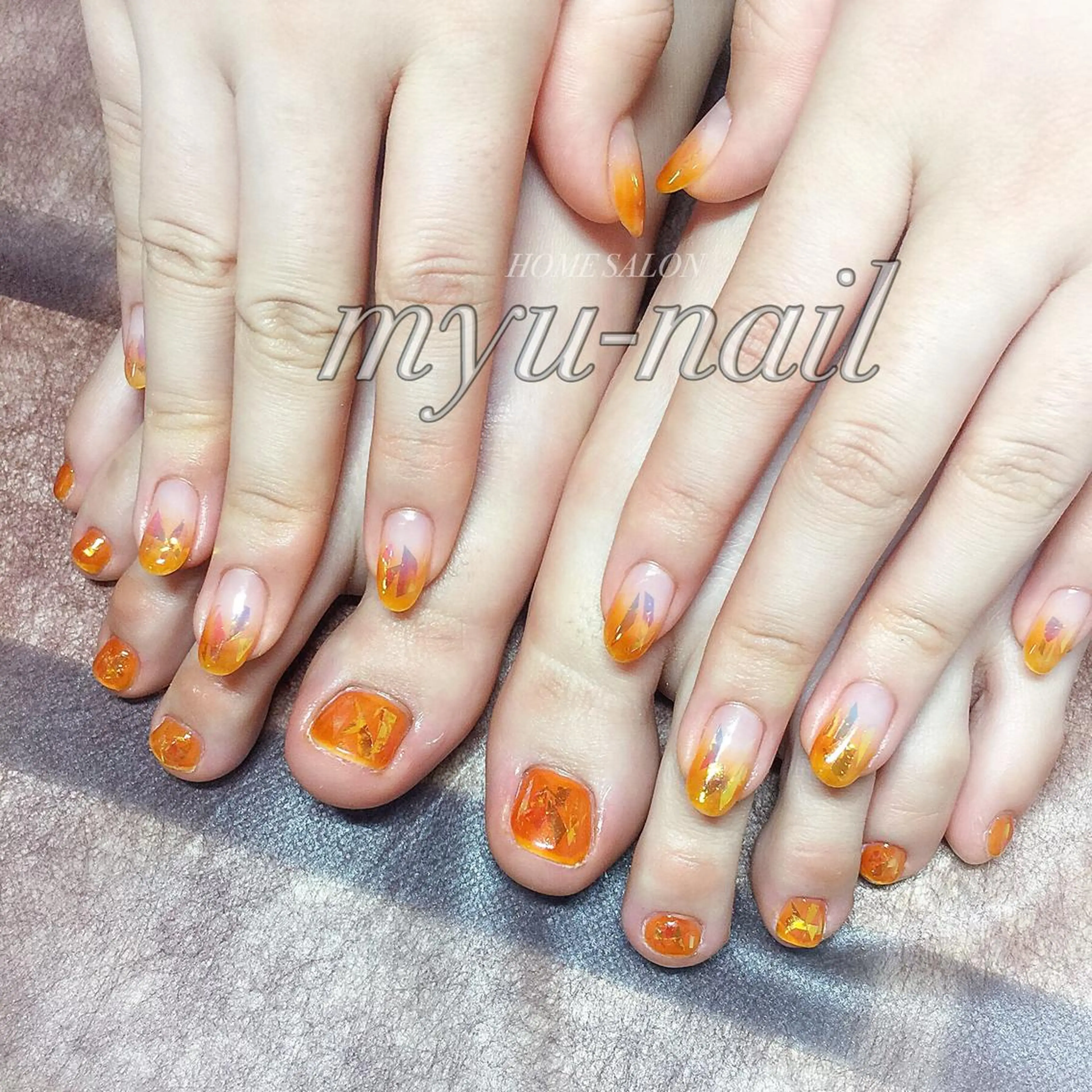 ネイル ホームサロン myu-nailのネイルデザイン