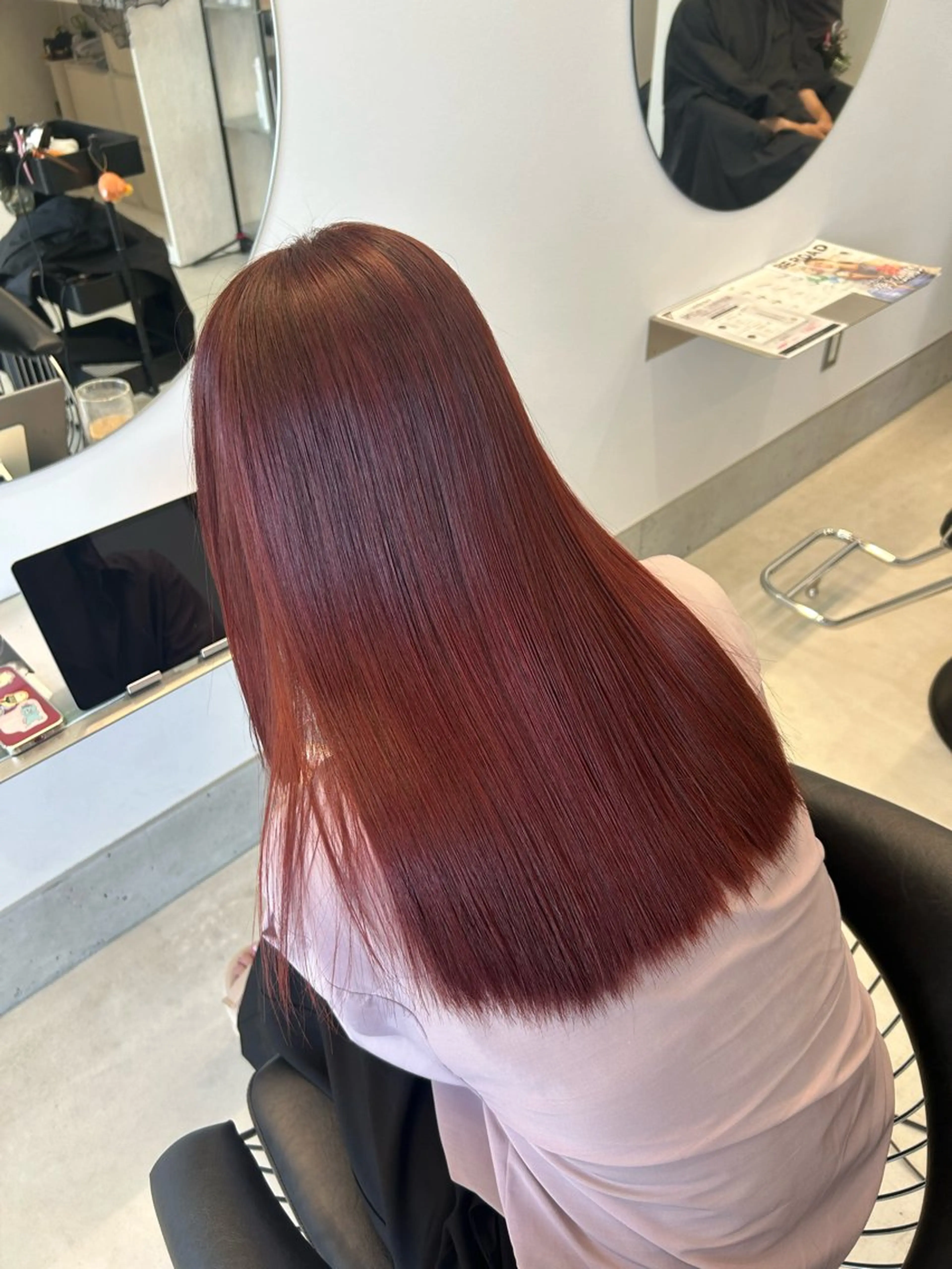 セミロング カラー カット ヘアカラー En/ ひなたのヘアスタイル