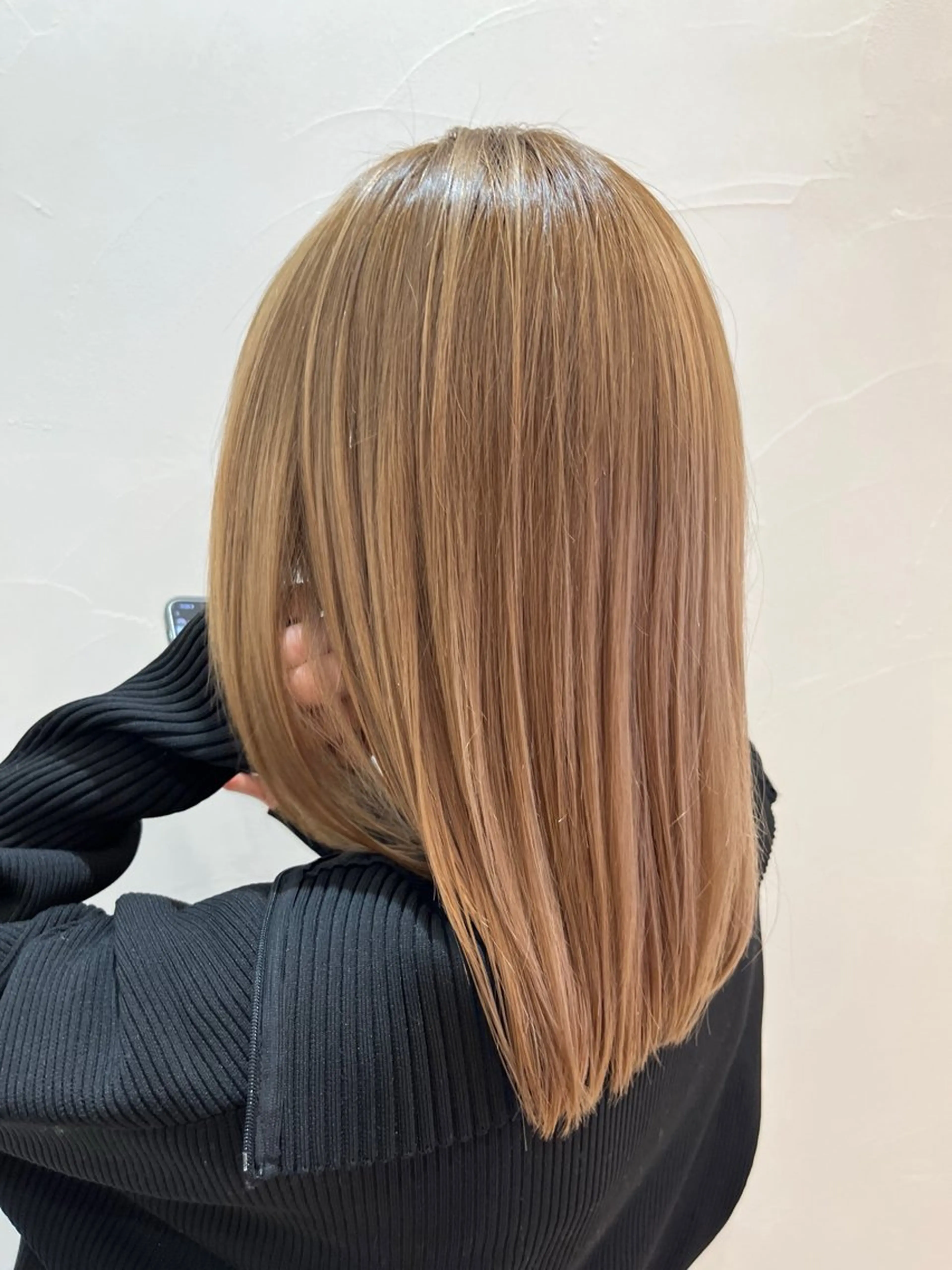 ミディアム トリートメント おおがくみゆ🦙🍊 ⭐️池袋のヘアスタイル