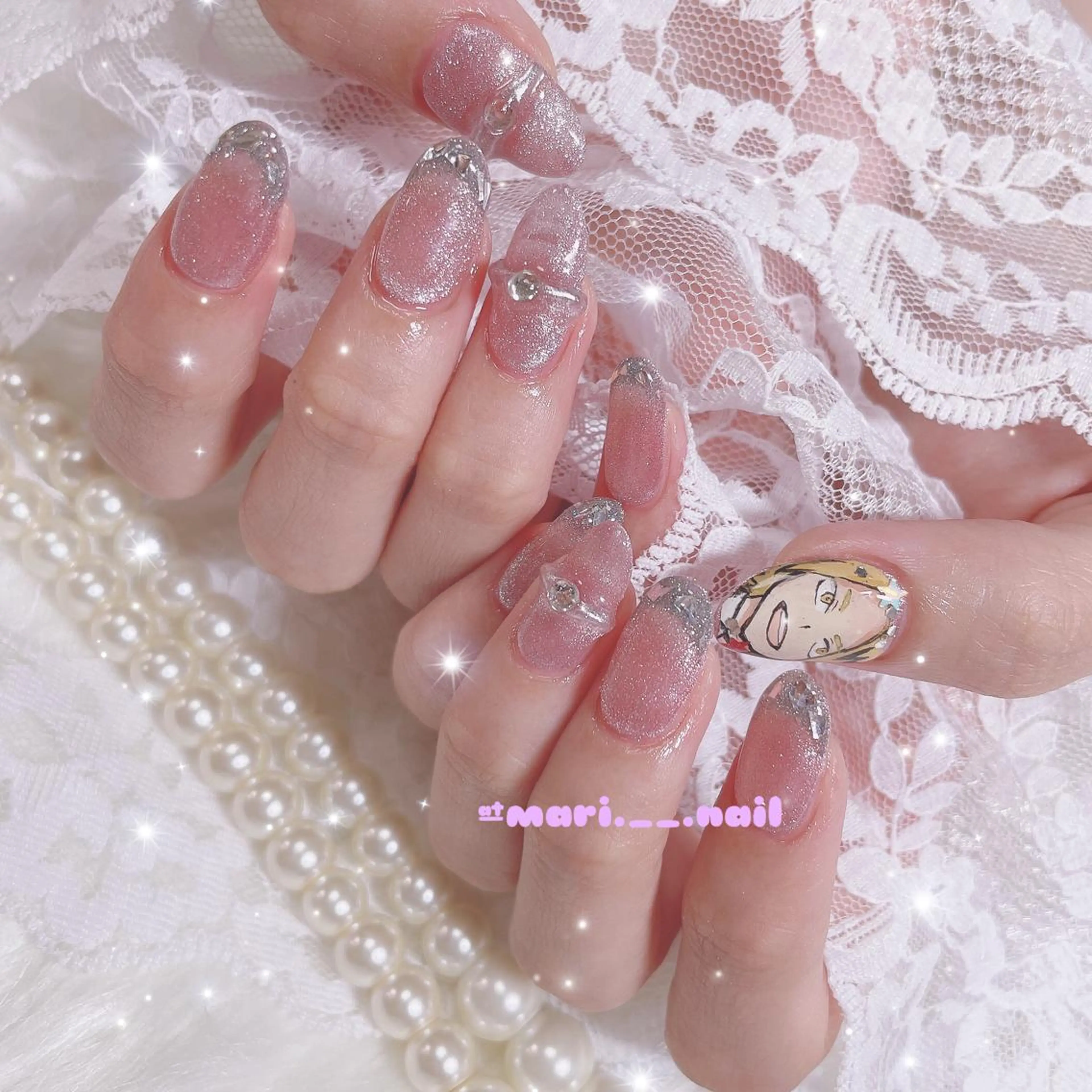 ネイル 🎀 Mayu 🎀痛ネイルのネイルデザイン