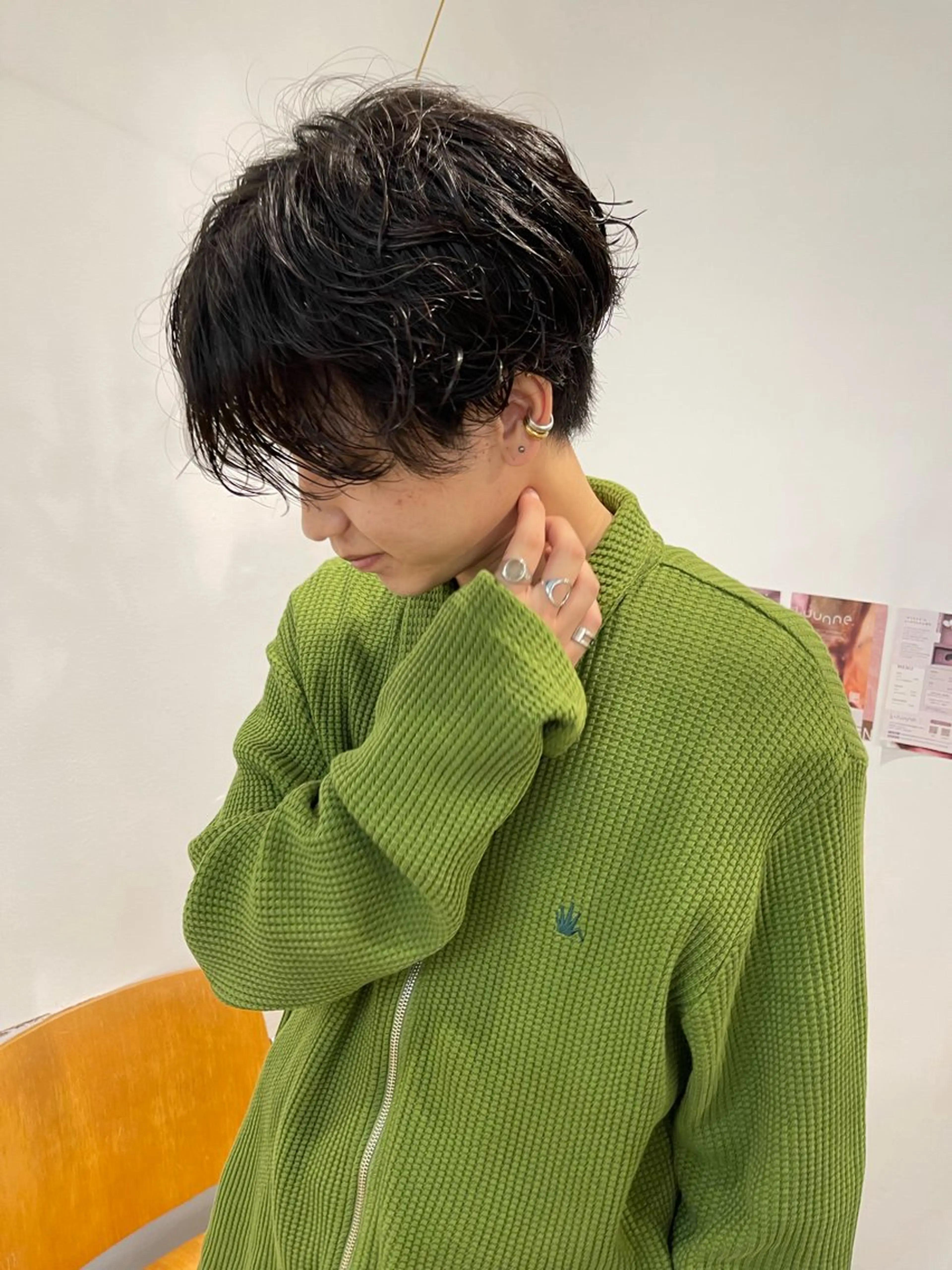 パーマ メンズ Terve.野崎 真里奈のヘアスタイル