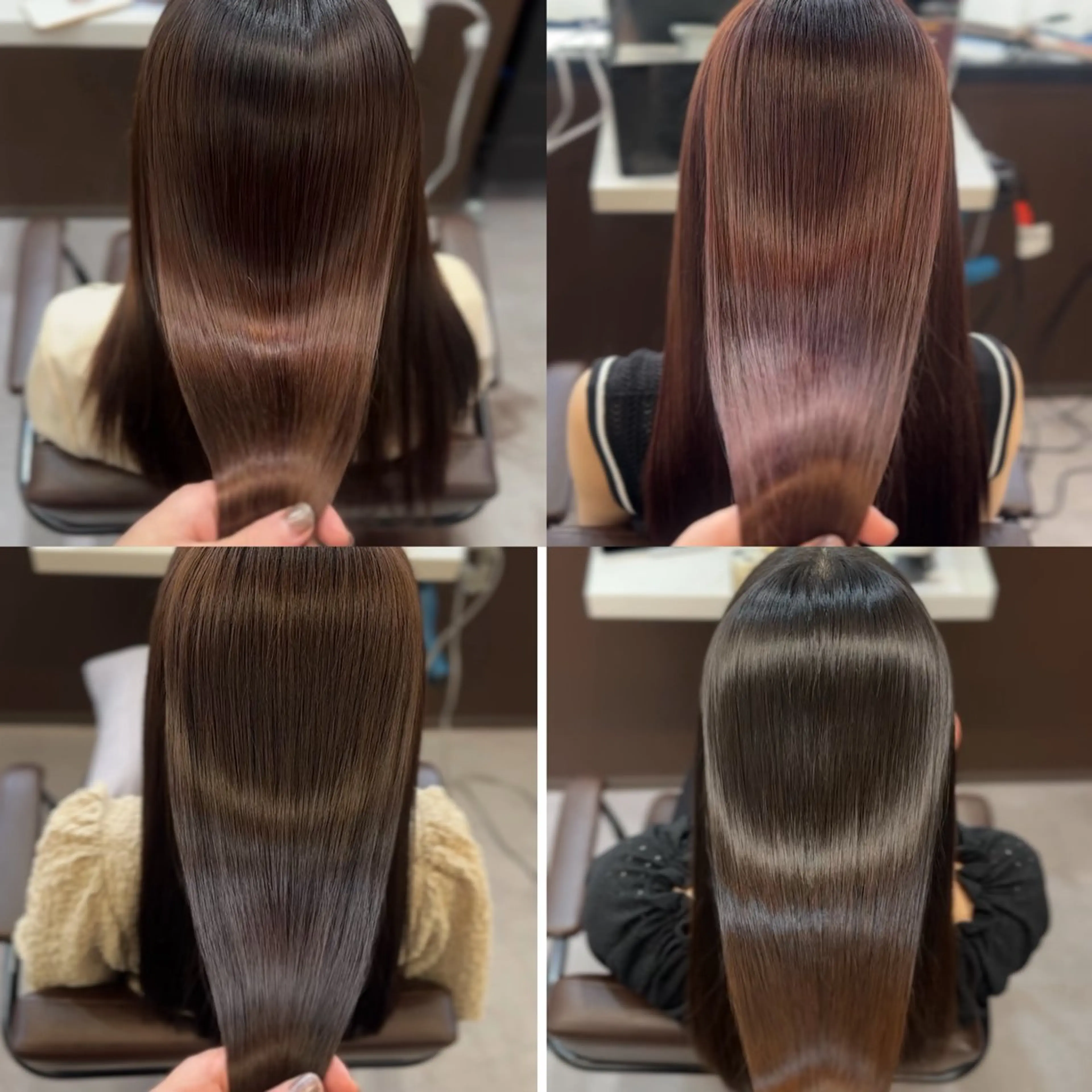 ロング 縮毛矯正 カット ヘアカラー 💎艶髪💎縮毛矯正 /髪質改善/ひかるのヘアスタイル