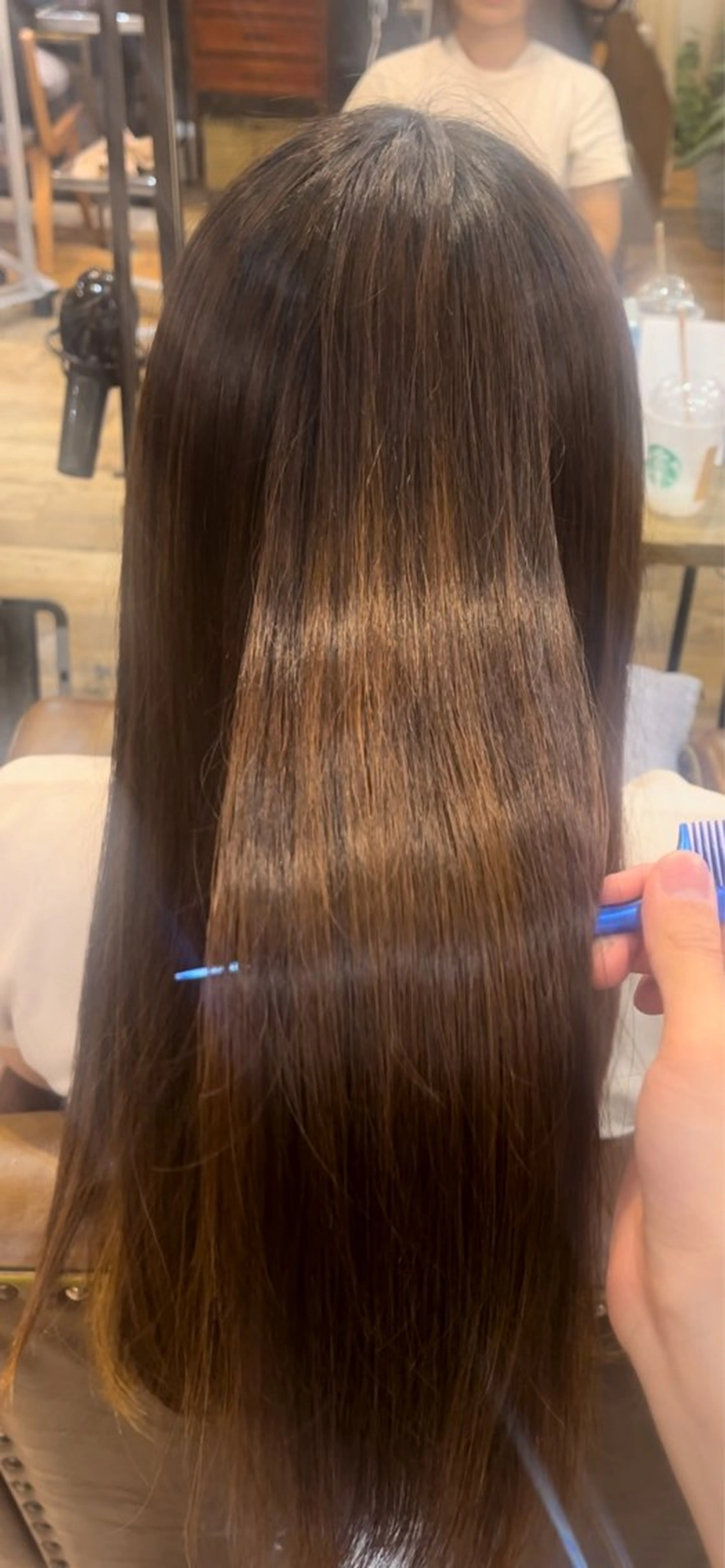 ロング トリートメント 東茉央/ブリーチ リタッチ🧸銀座のヘアスタイル