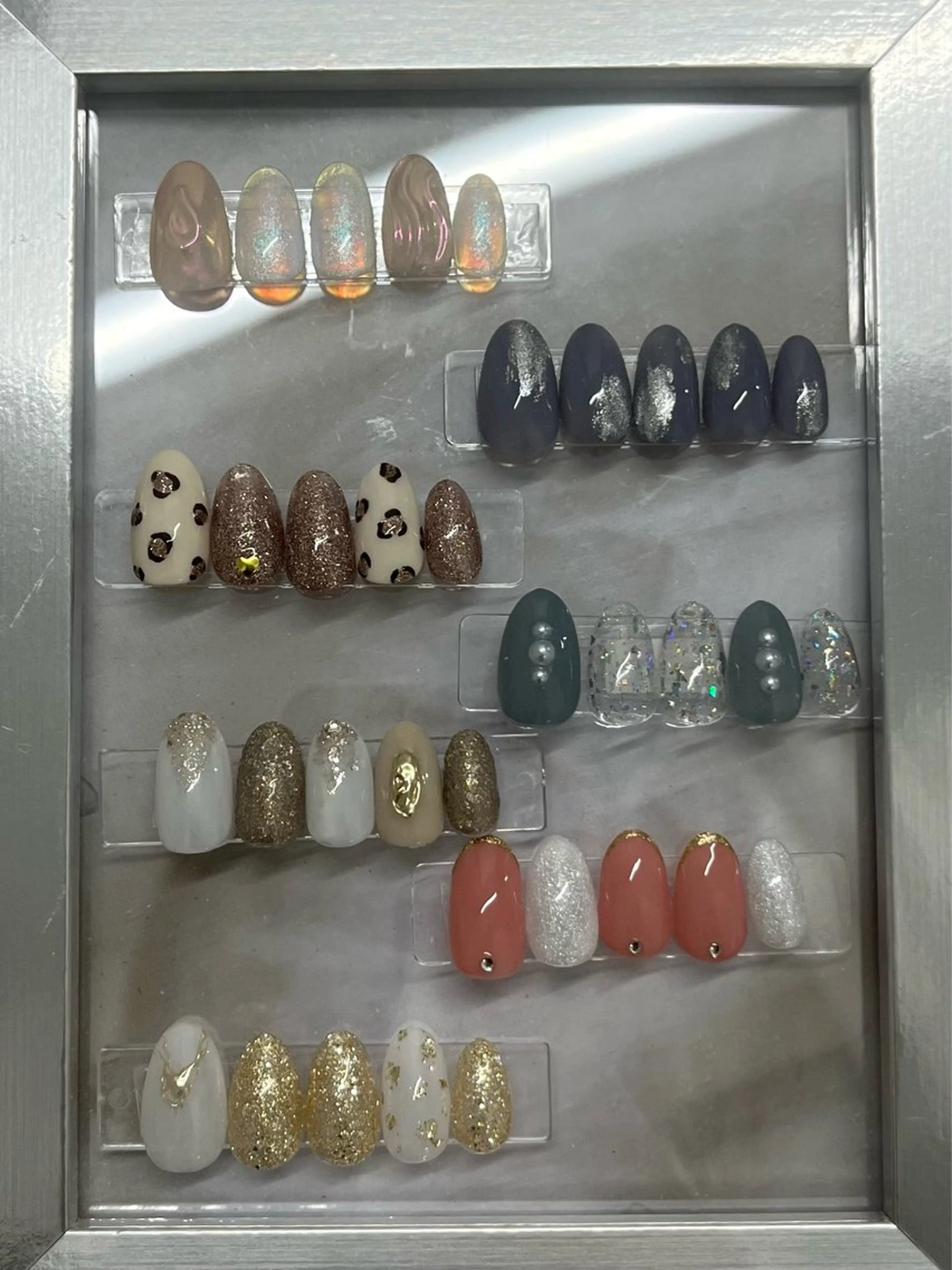 (オフあり)ハンド🤎ྀི定額シンプルアート🤎ᩚの写真