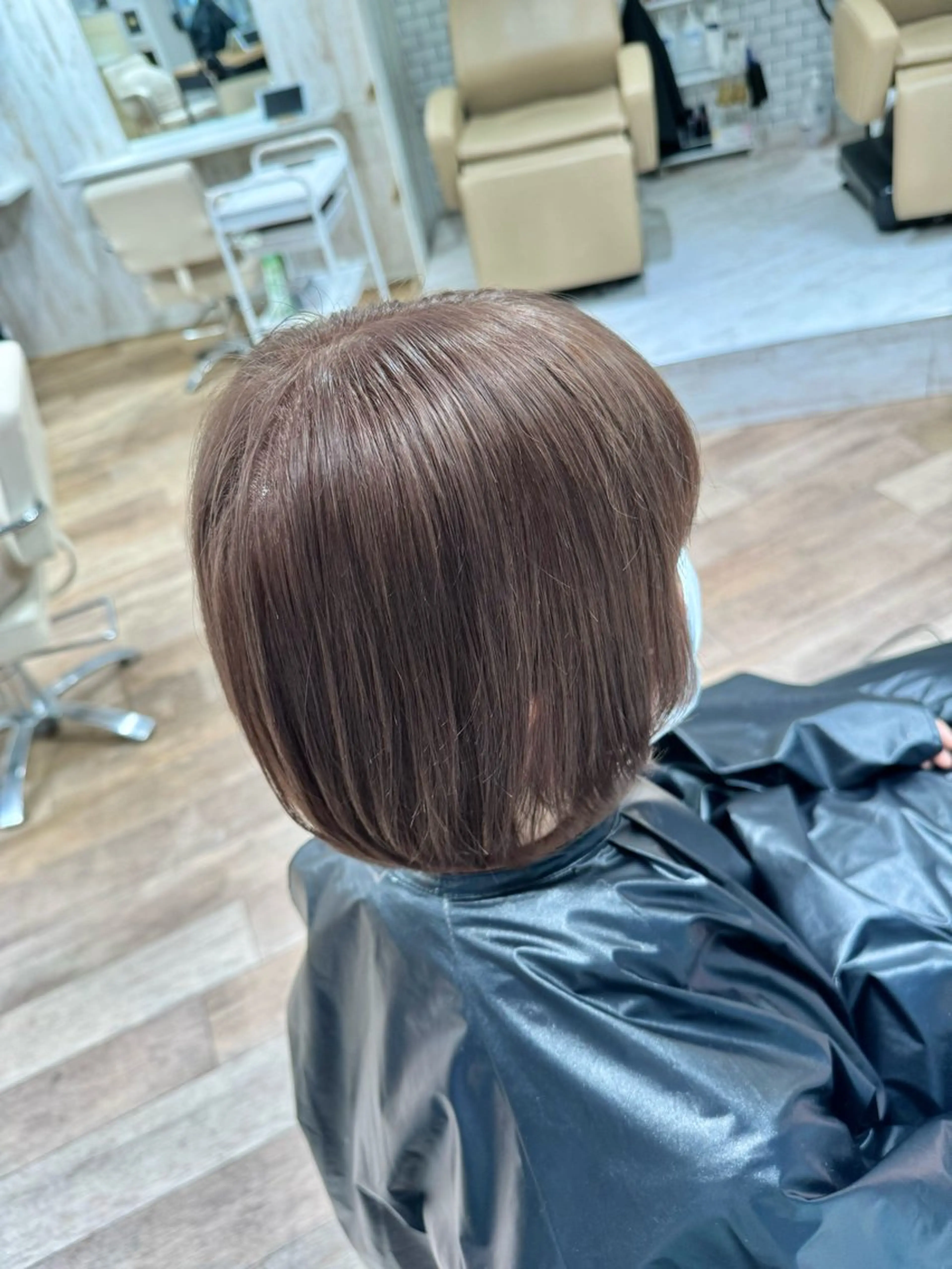 ロング カラー ベージュカラー ブラウンカラー バイオレットカラー 立川/レイヤー/ 複雑履歴/ 西川翔真のヘアスタイル