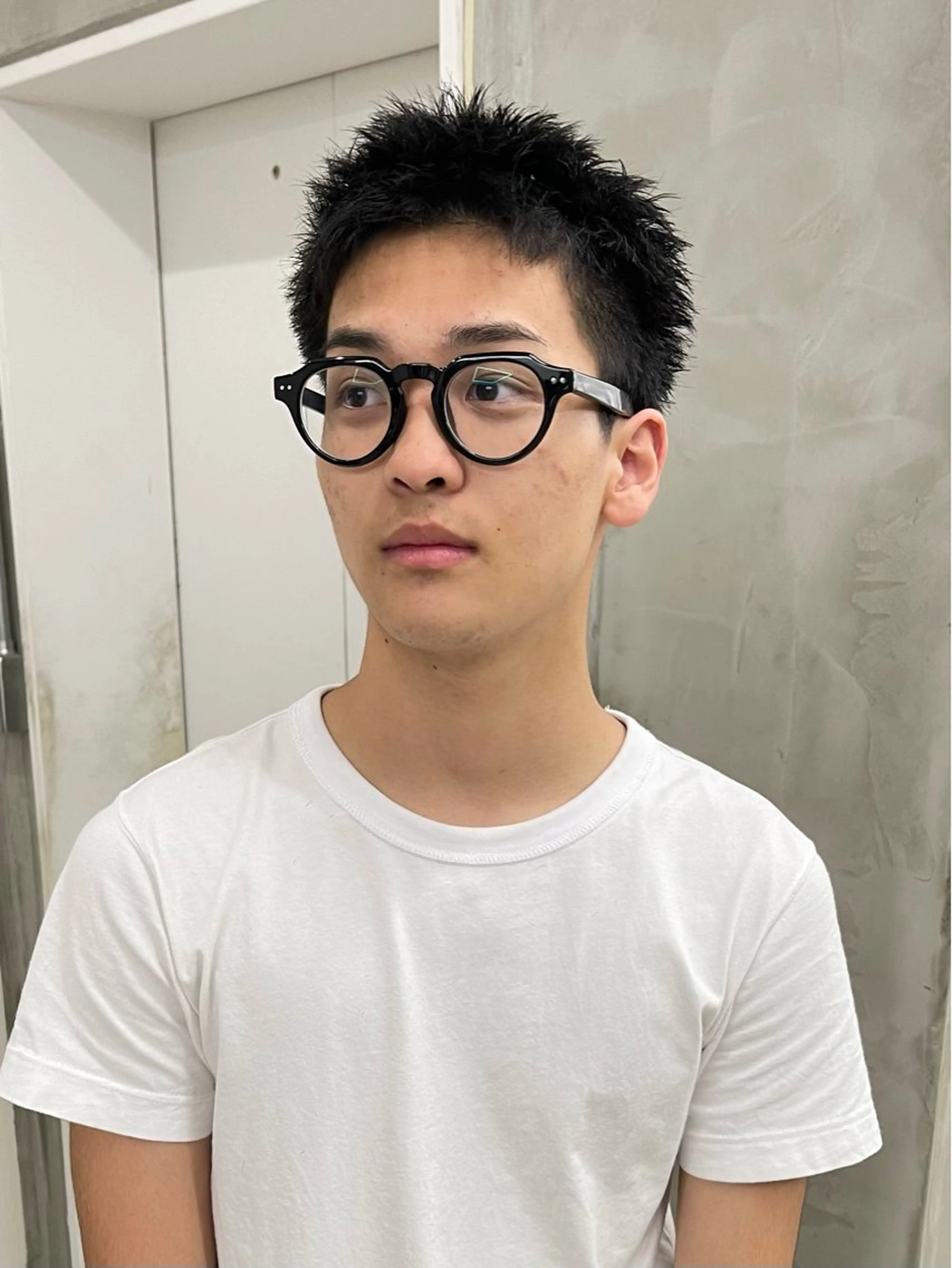 メンズ メンズカット パーマ[佐橋]のヘアスタイル