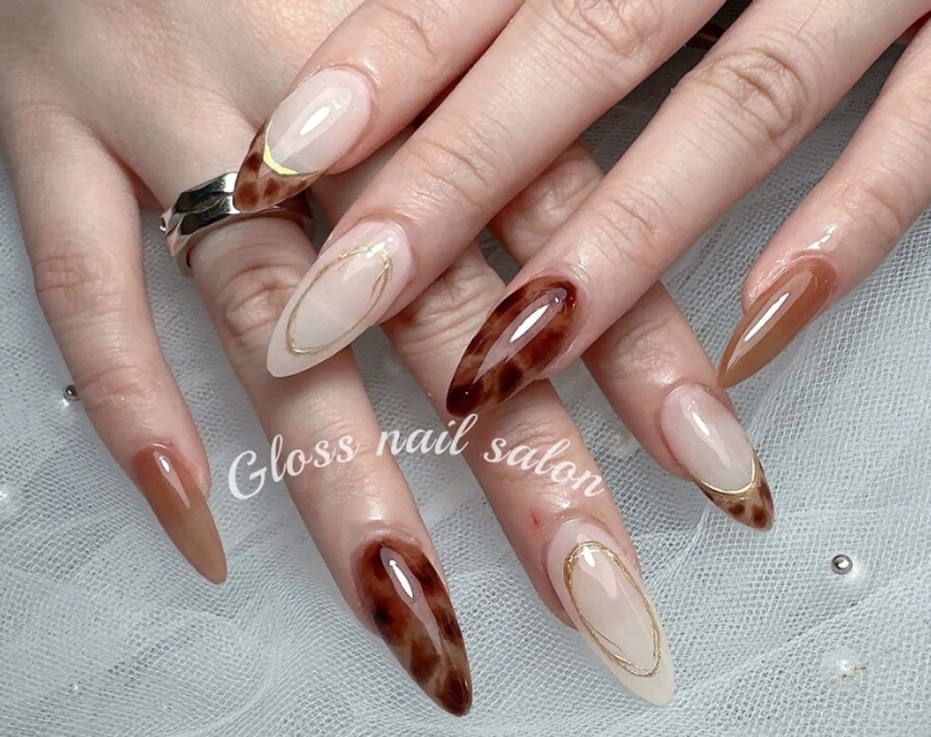 ネイル ハンドネイル Yuna✨ Gloss nailのネイルデザイン