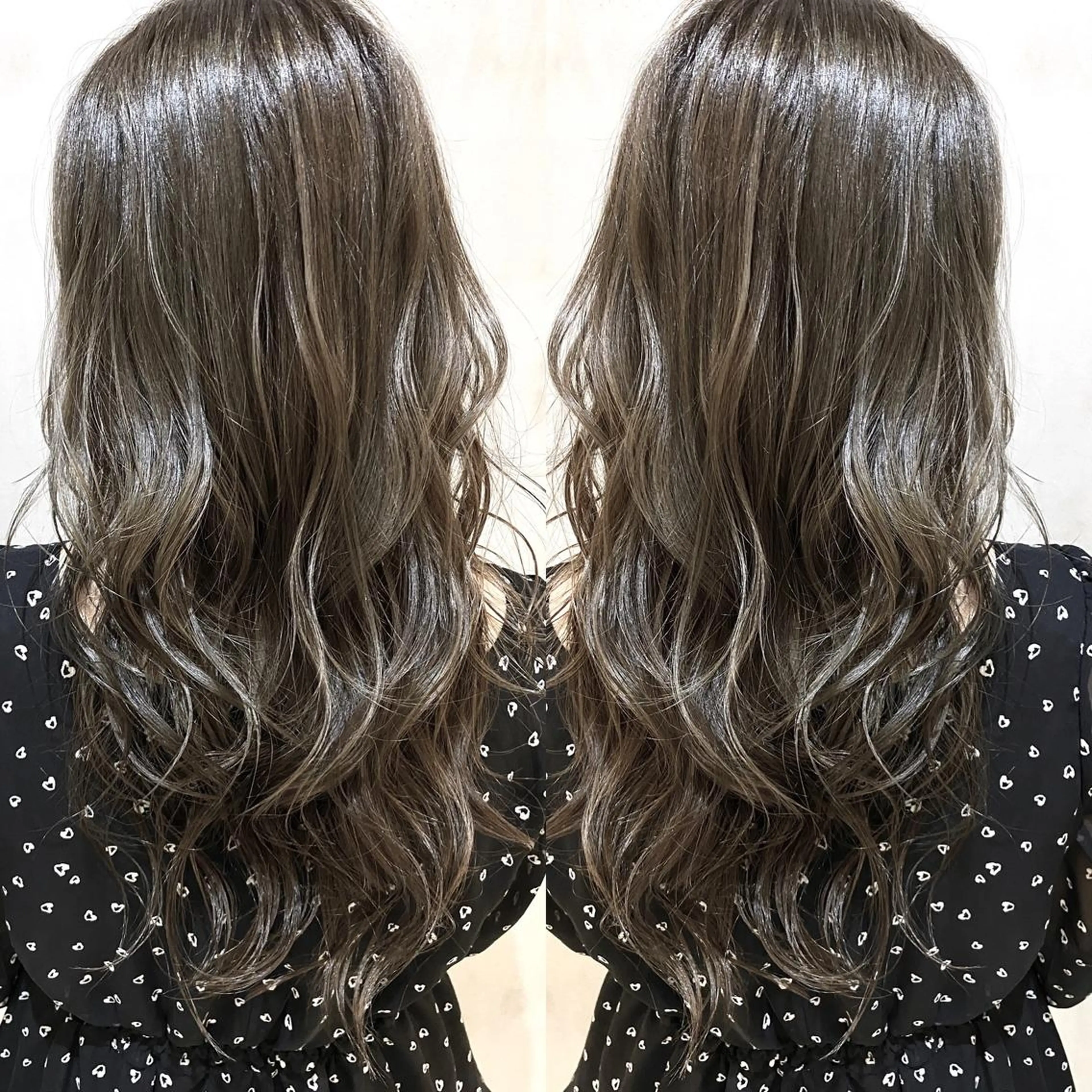 ロング カラー ヘアアレンジ ネイル マツエク・マツパ 透明感カラー ハイライトカラー 外国人風カラー ハイライト トリートメント 夜23時まで予約🉑 reverieあきらのヘアスタイル