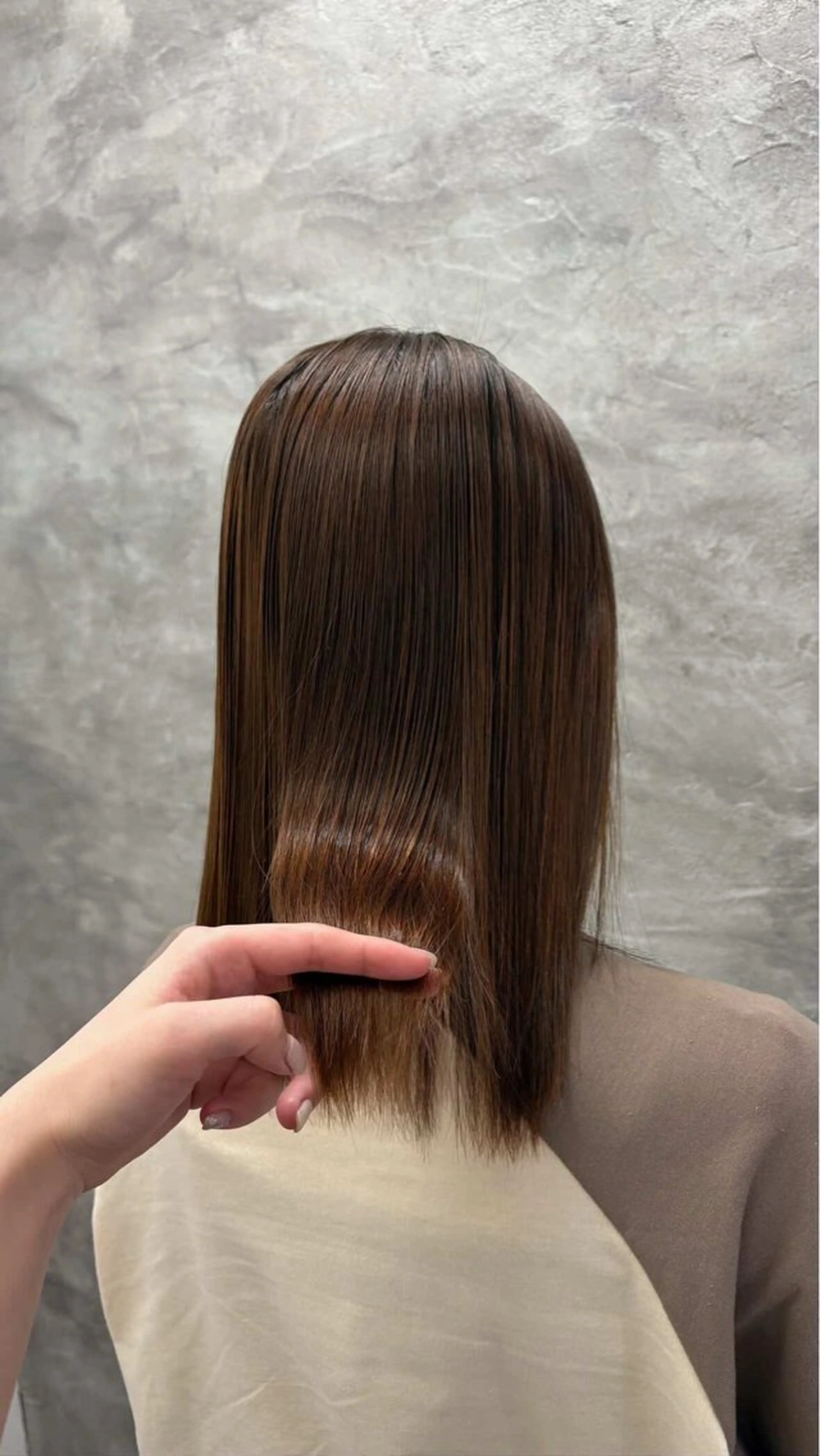 【3名限定クーポン✨️】前髪縮毛矯正➕ナノバブルケアの写真