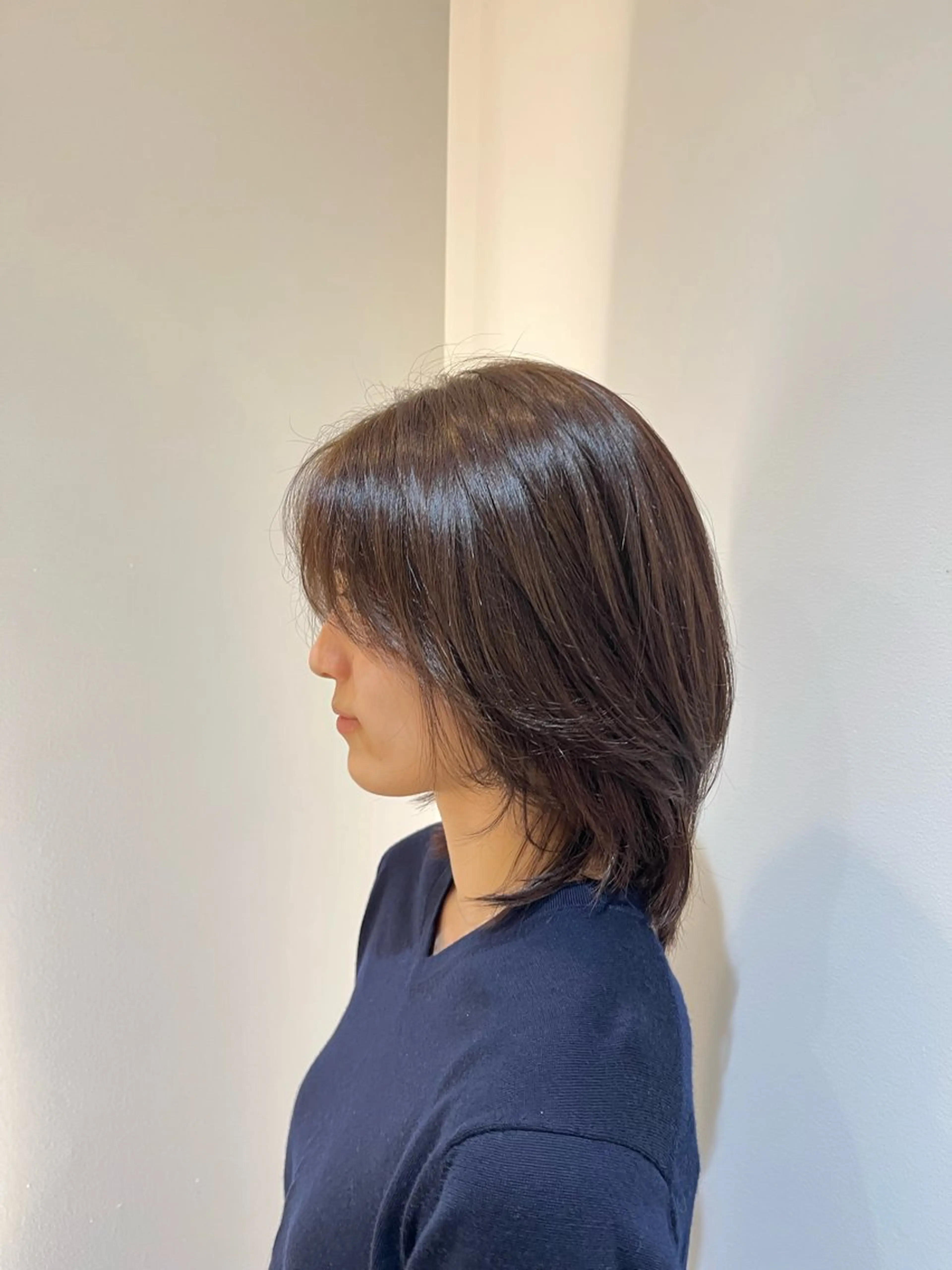 ミディアム ヘアカラー 🍑 meikaのヘアスタイル