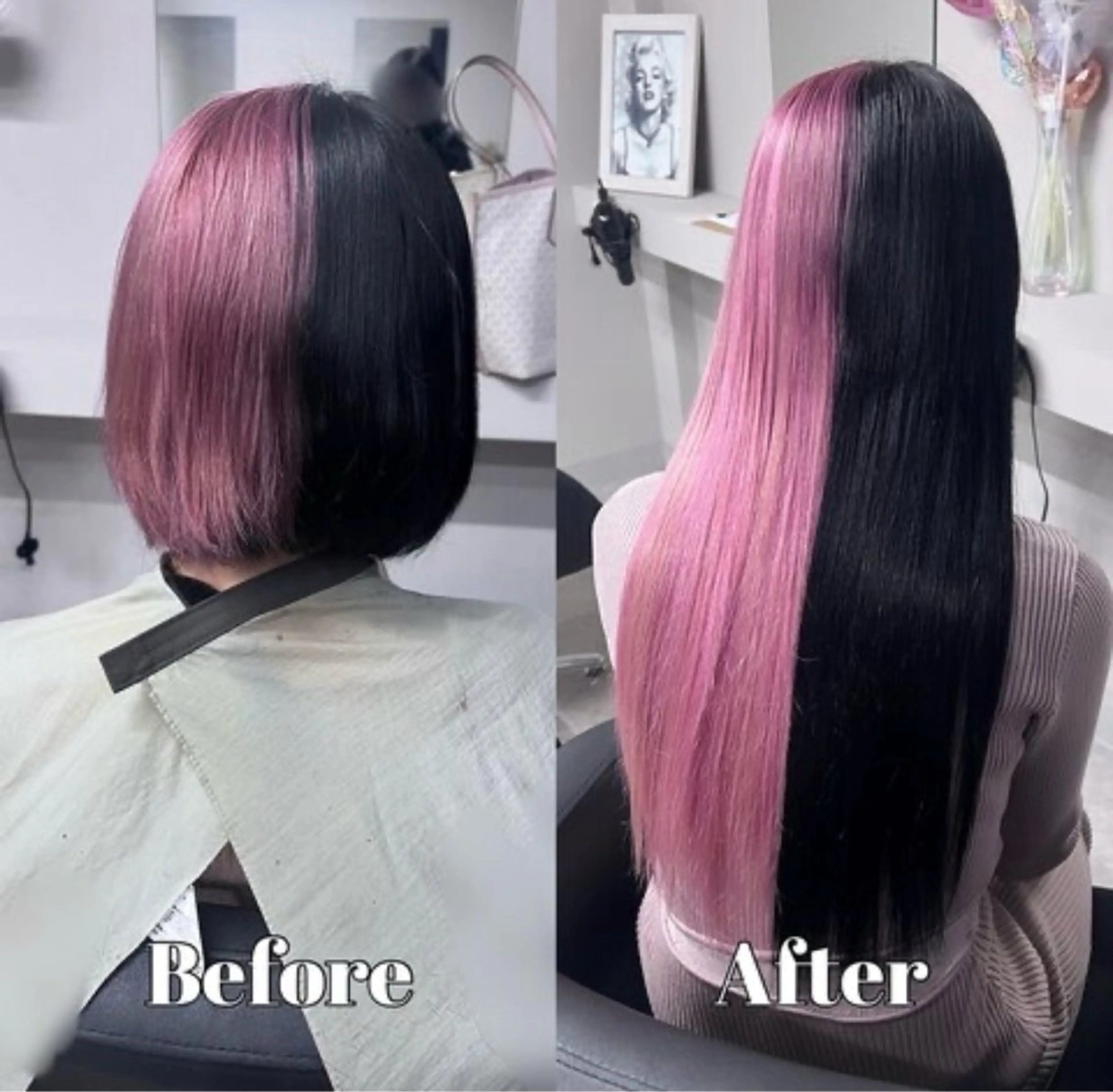 ショート エクステ エクステ＆カラー Fav心斎橋店のヘアスタイル