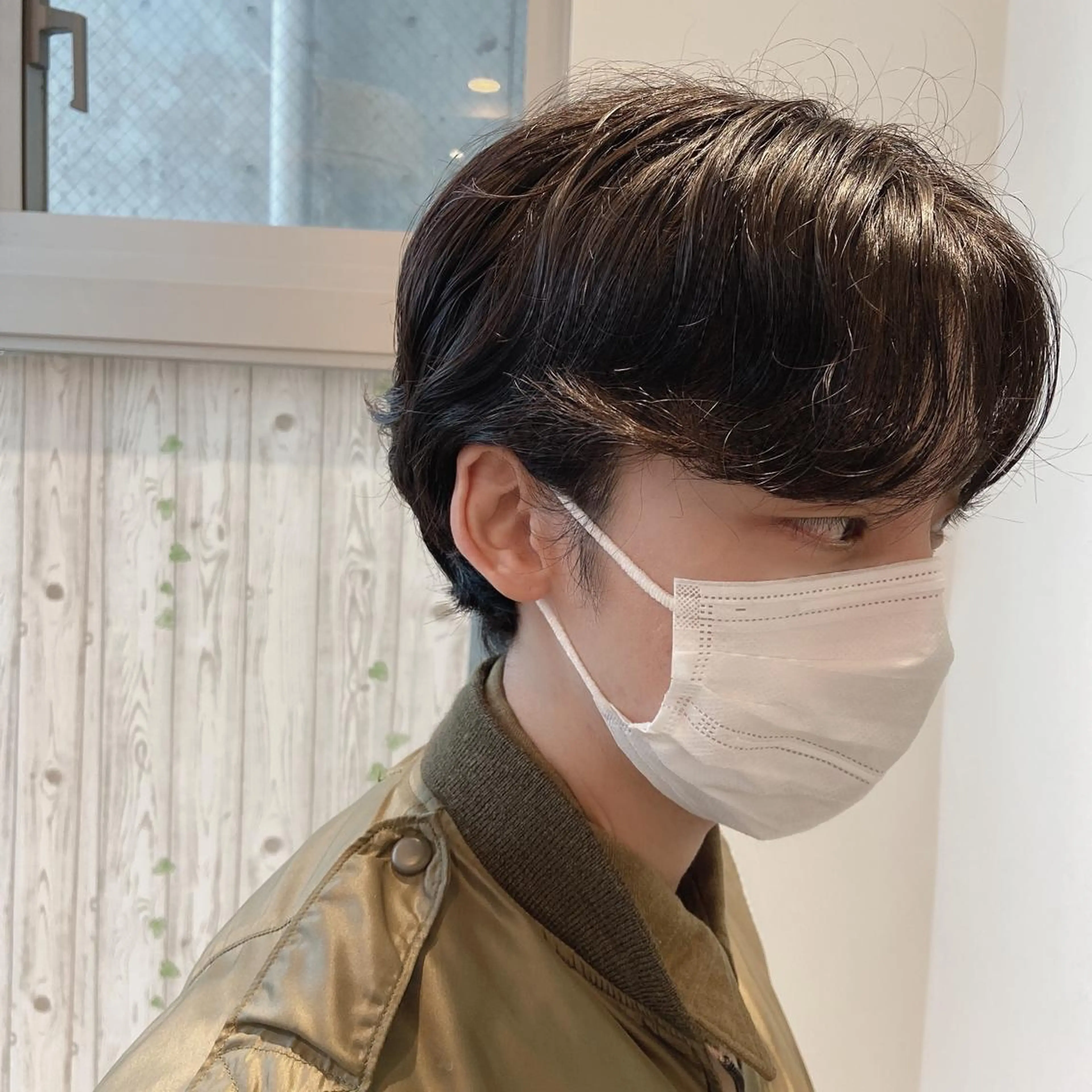 ショート パーマ メンズ Mirai 🧸のヘアスタイル