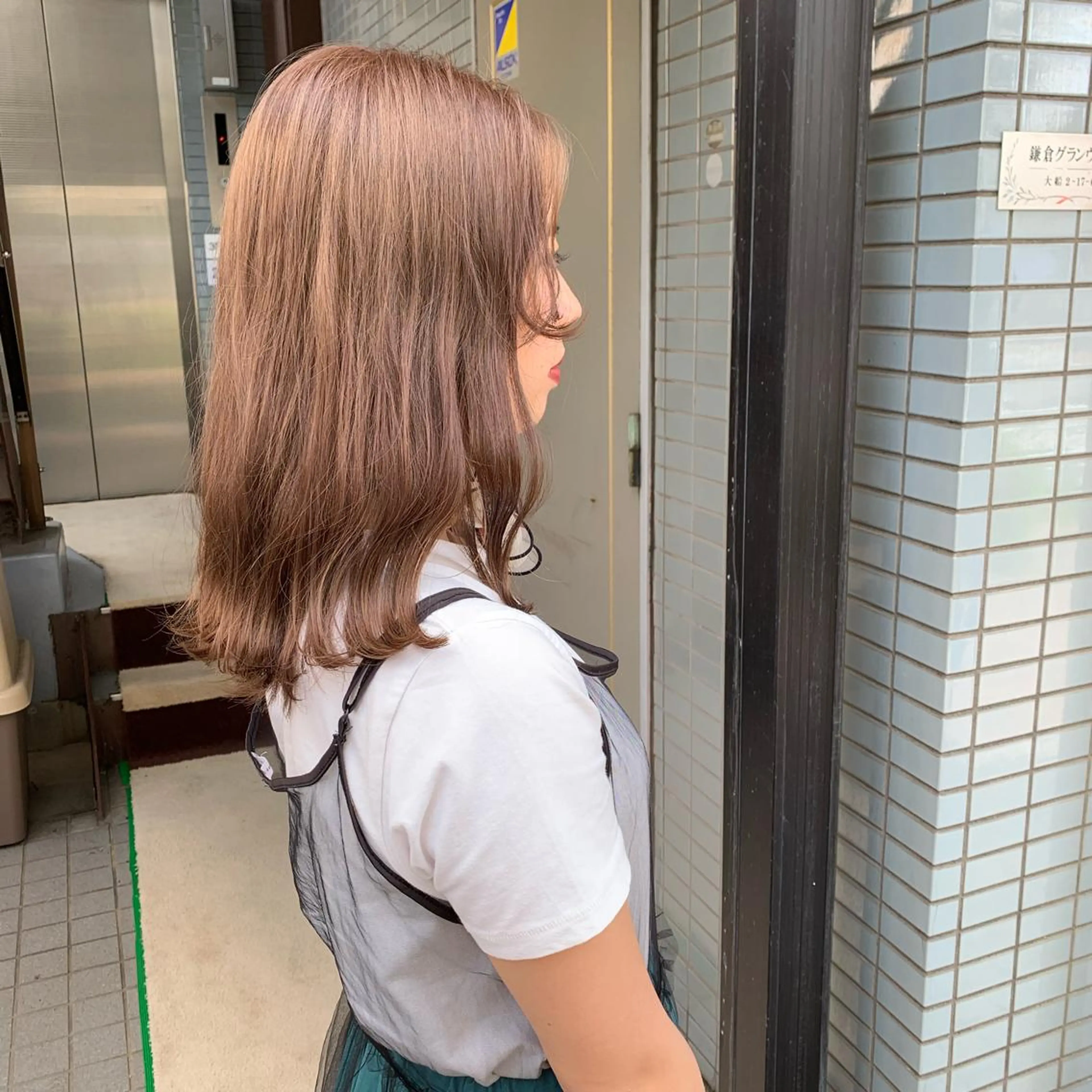 ミディアム ヘアカラー 👑満足度1000% 重村　春奈👑のヘアスタイル