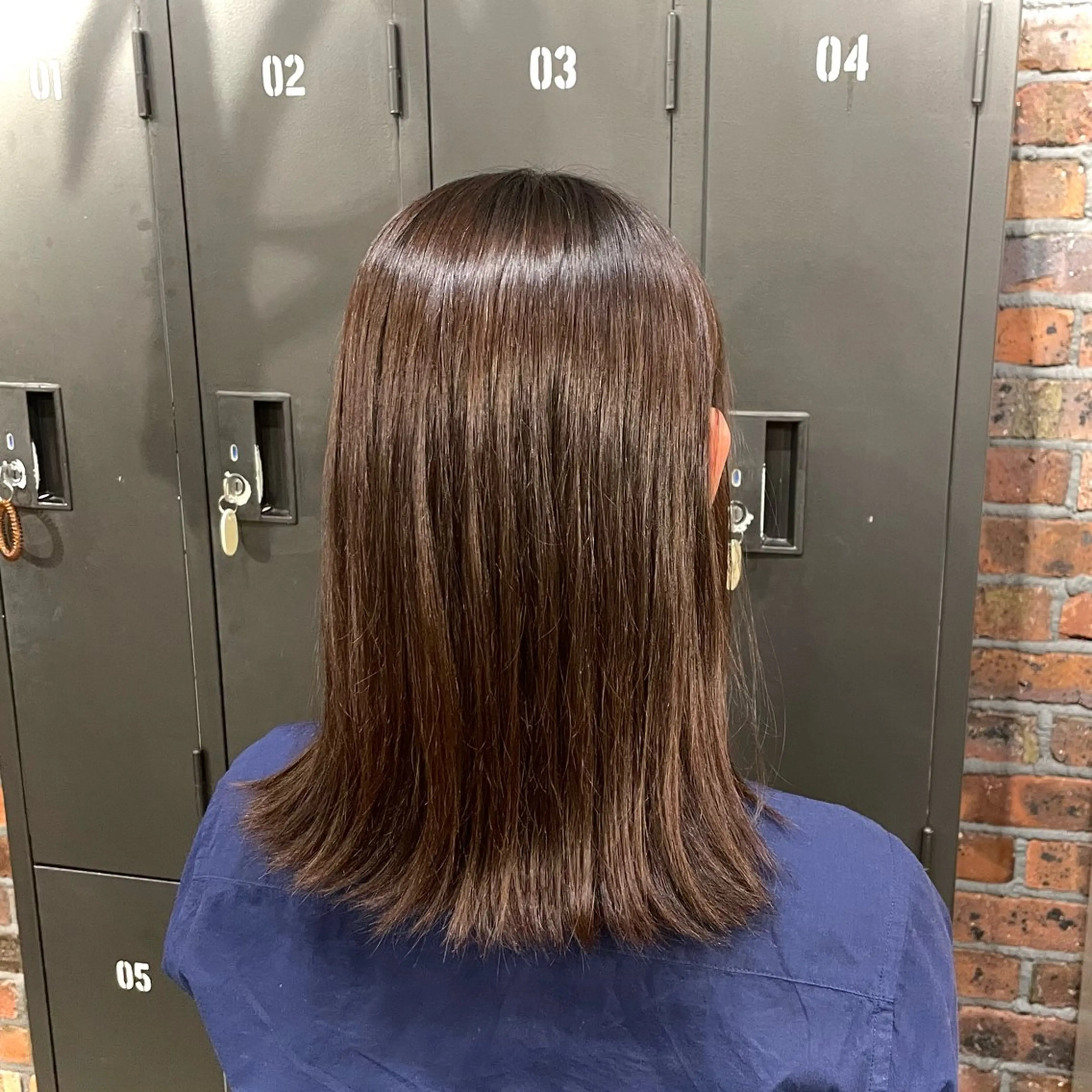 ミディアム カラー ヘアカラー トリートメント theBRIDGE/ 神谷ゆうなのヘアスタイル