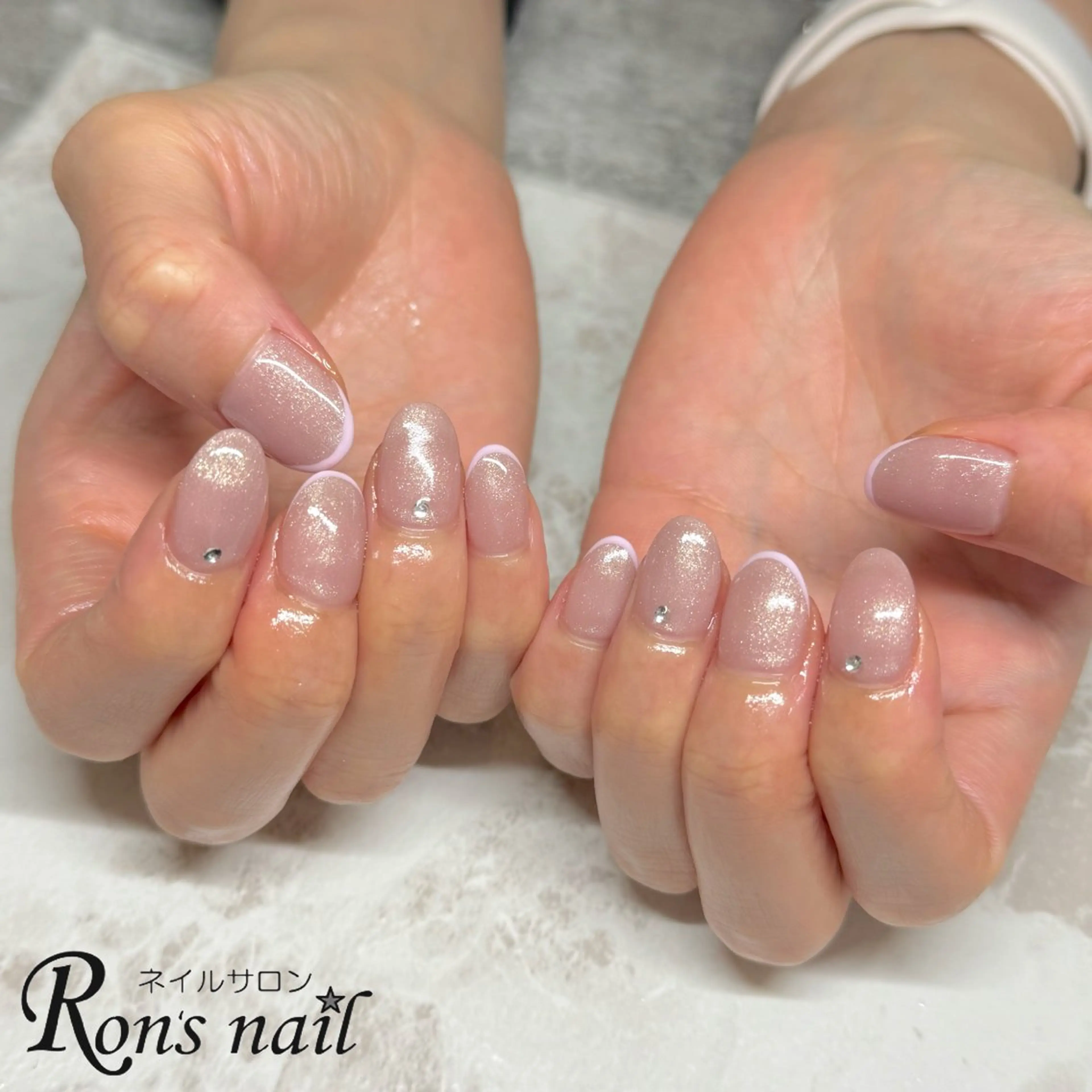 ネイル Ron's nail 笹岡のネイルデザイン