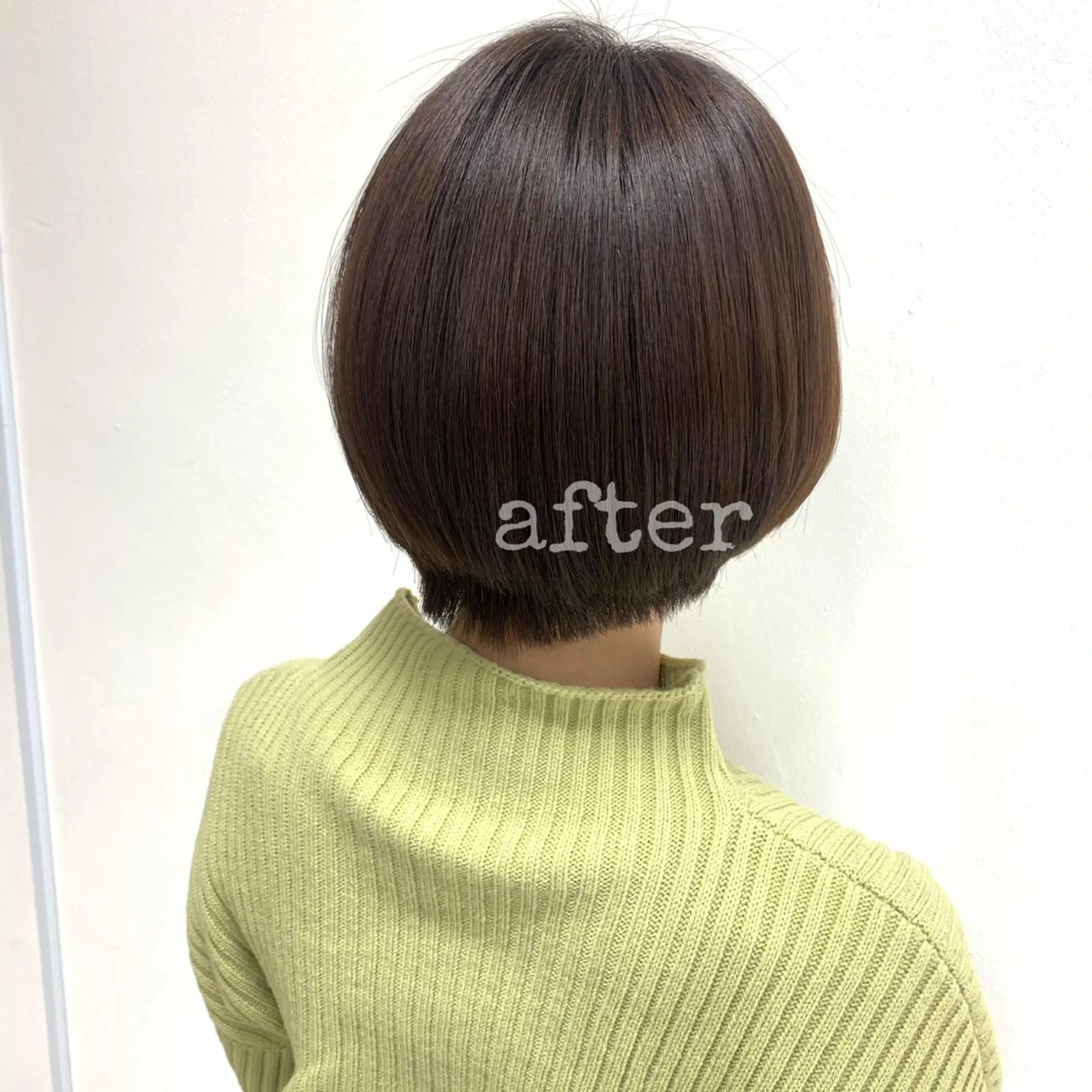 ショート 伸ばしかけ ショートヘア 黒田 優衣のヘアスタイル