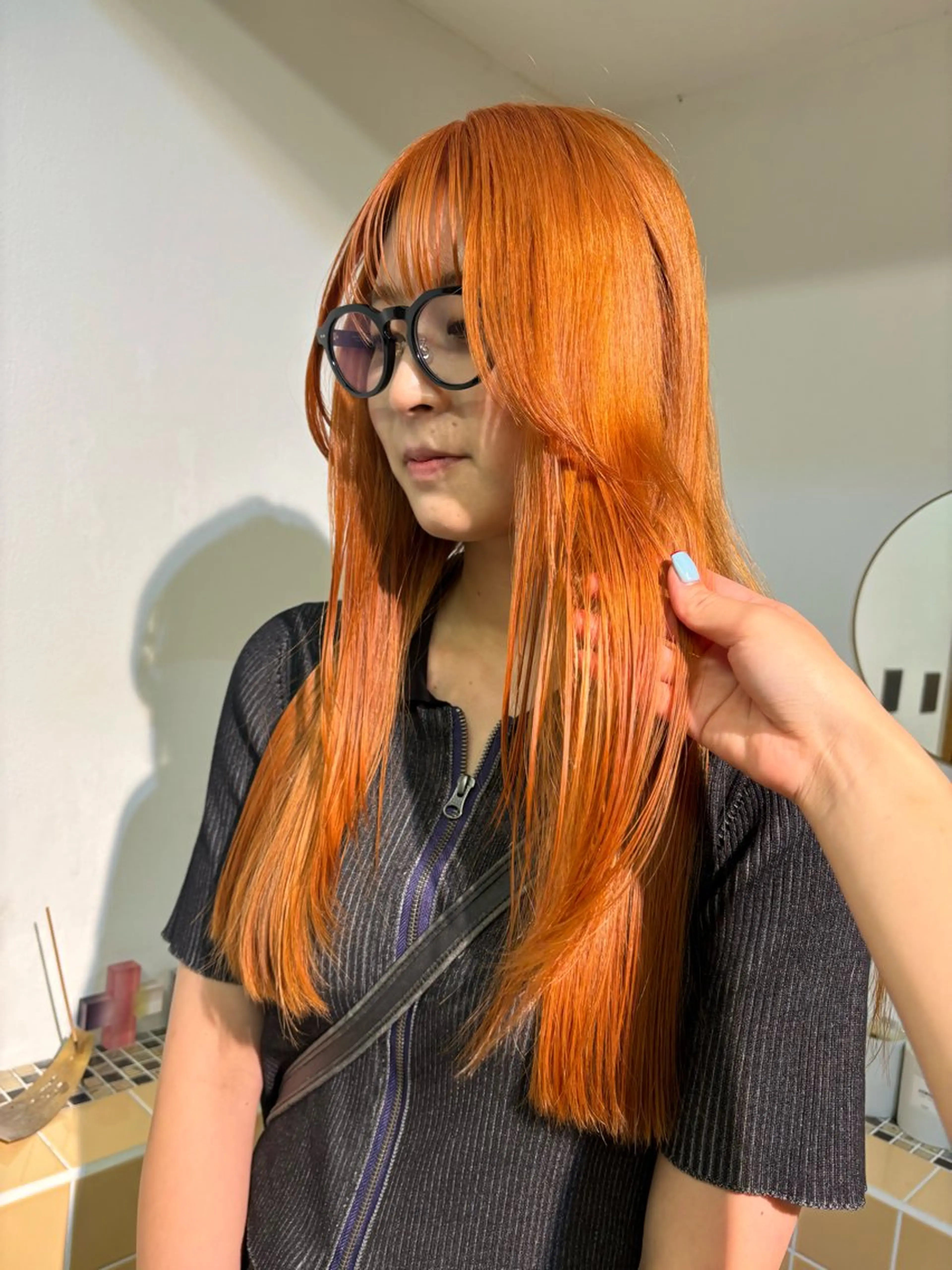 ロング カラー ヘアカラー sakura🌸 レイヤー/韓国ヘアのヘアスタイル