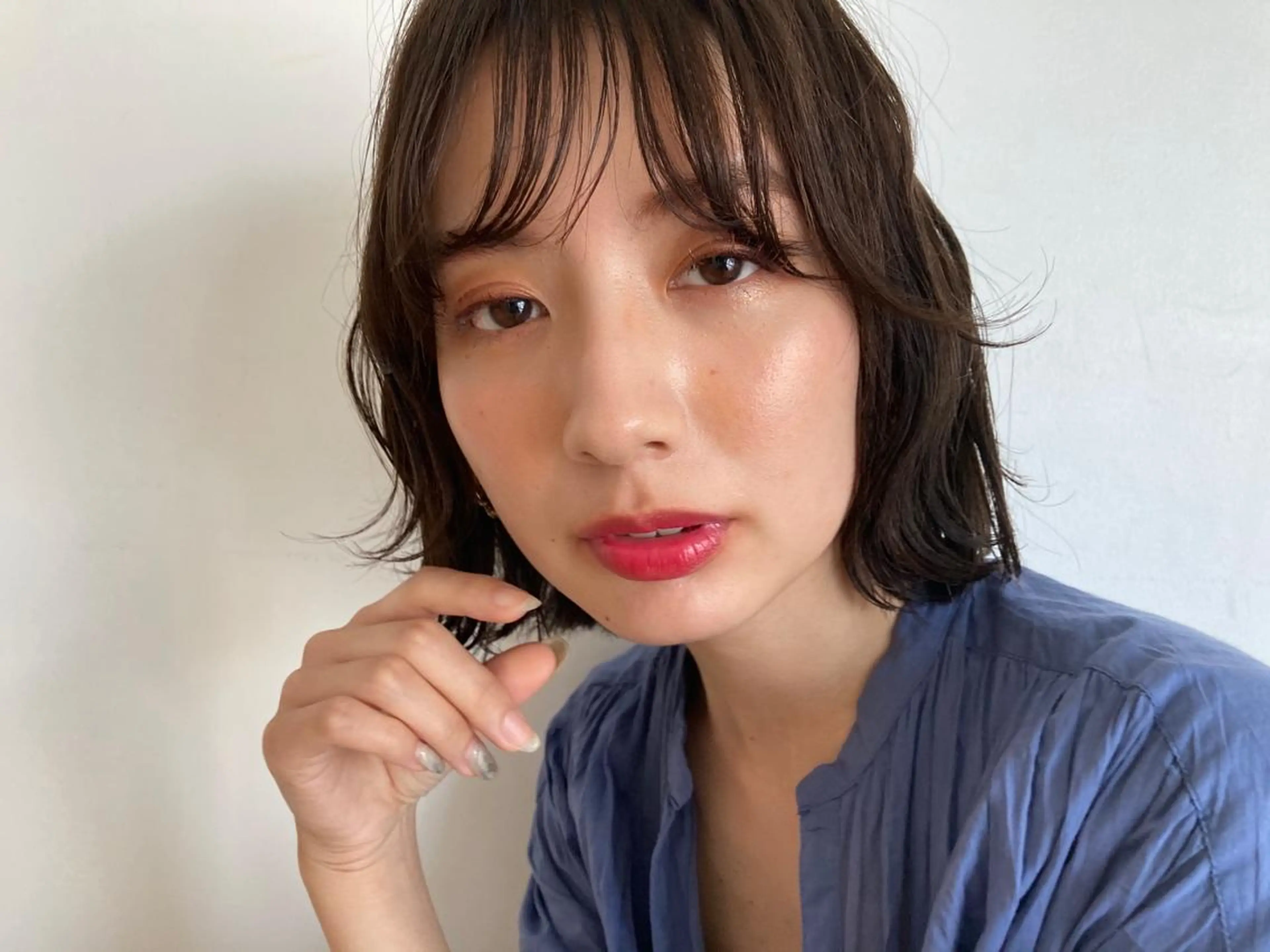 ☔️梅雨時期イチオシメニュー☔️顔まわり縮毛👨‍🦱前髪カット💇‍♀️の写真