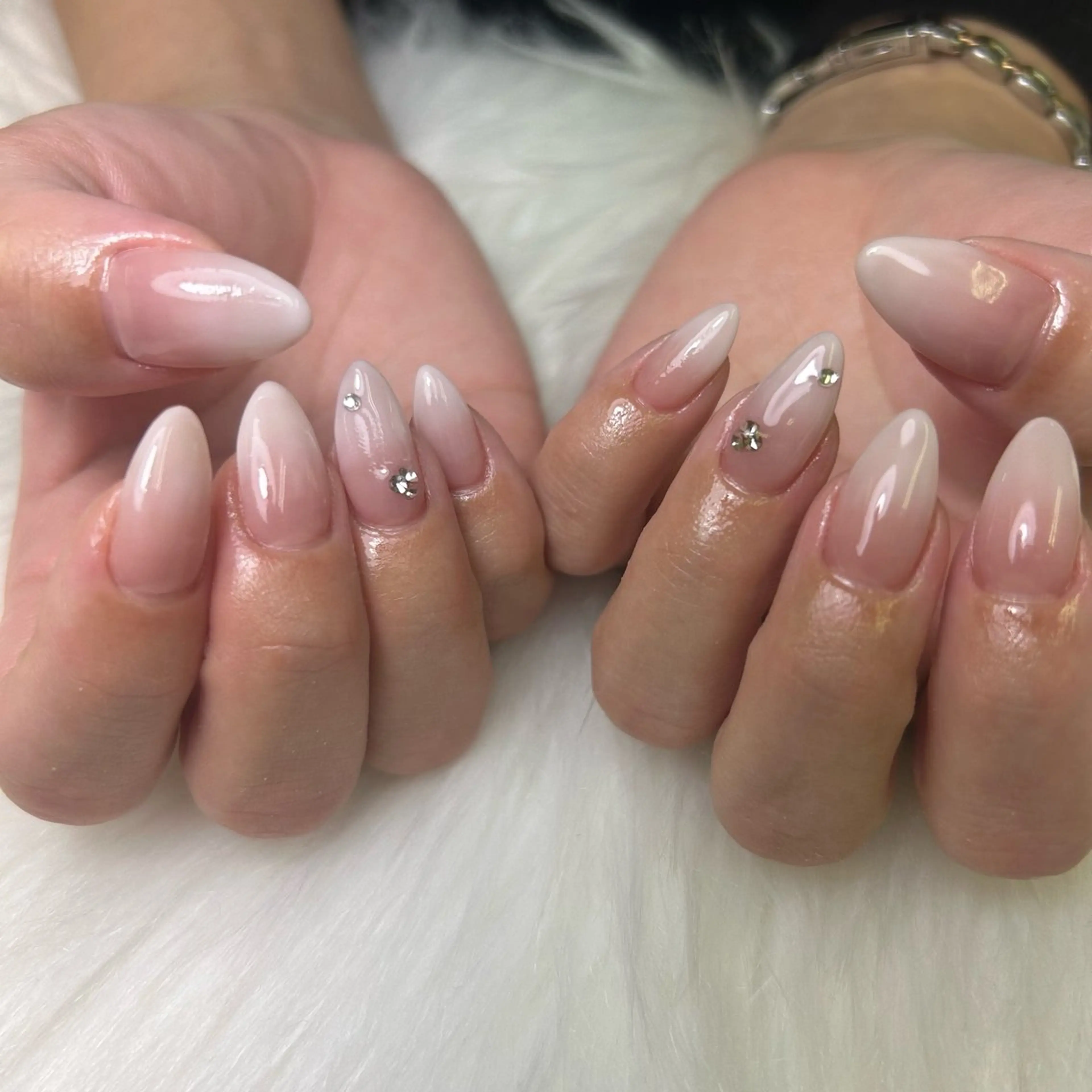 【hand】ベイビーブーマーネイル👶🩷¥6500の写真