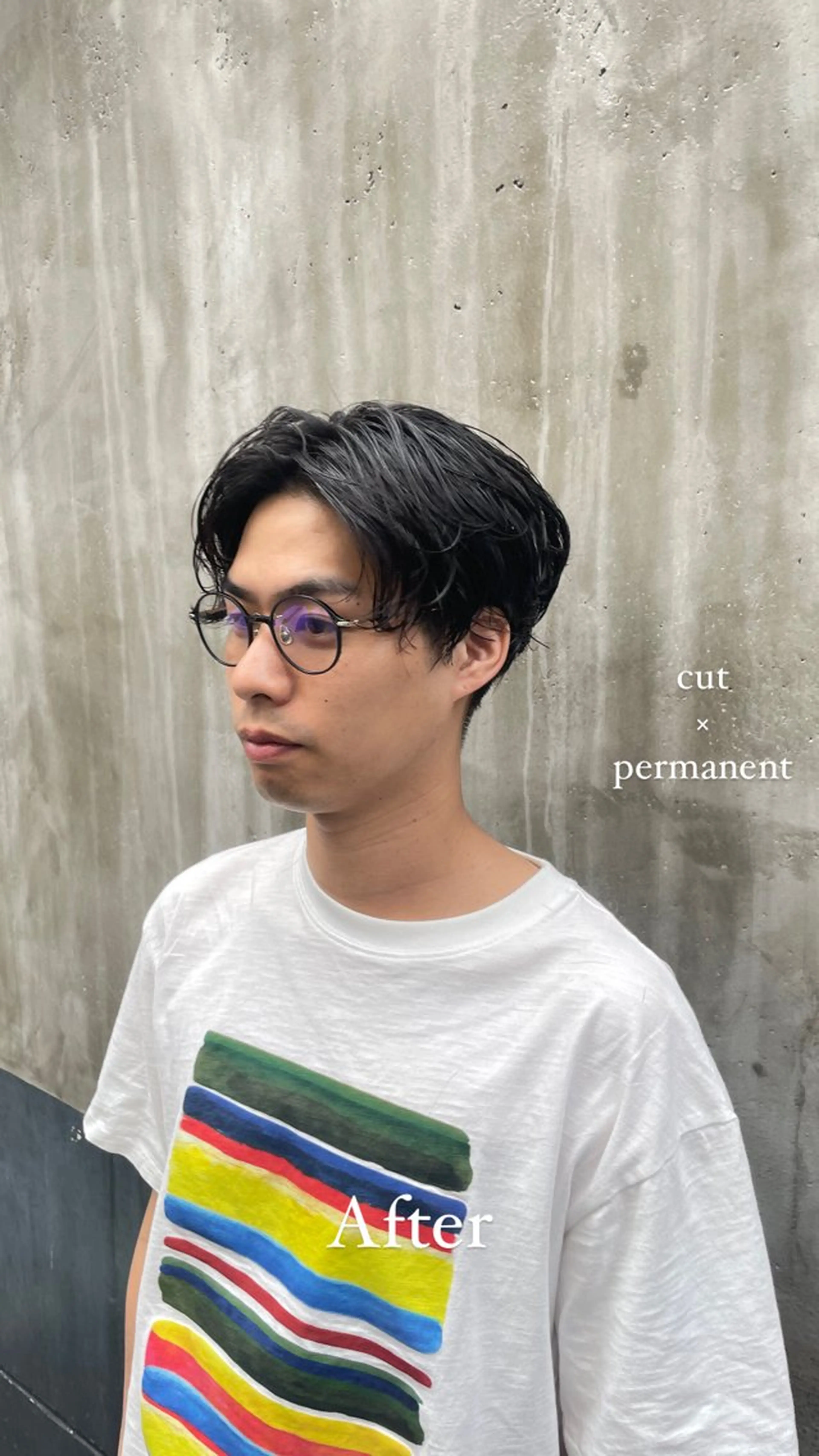 ショート パーマ メンズ ニュアンスパーマ/ メンズカット田島勇樹のヘアスタイル