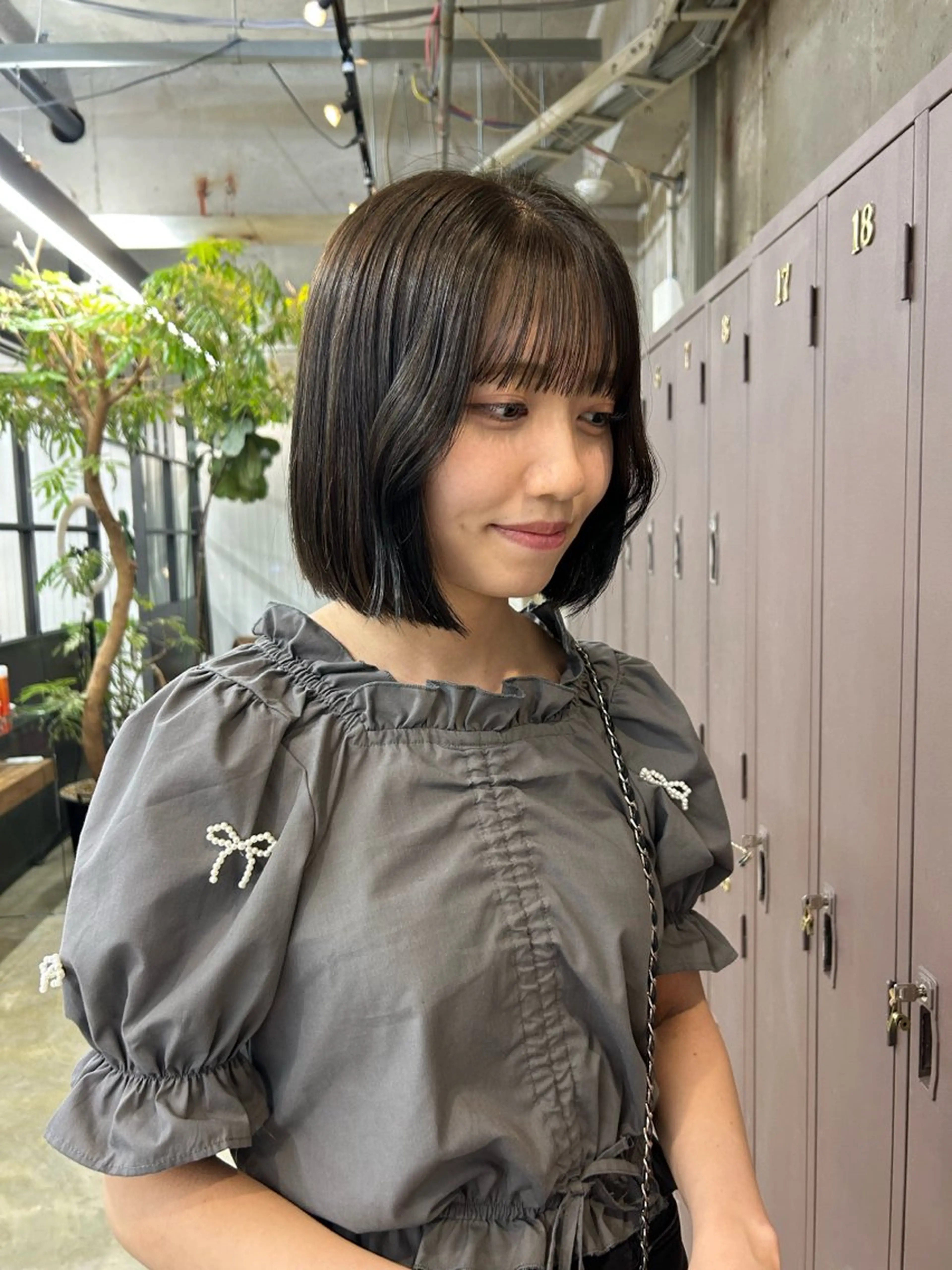 ミディアム カラー maho/垢抜け カラー♡パーマのヘアスタイル