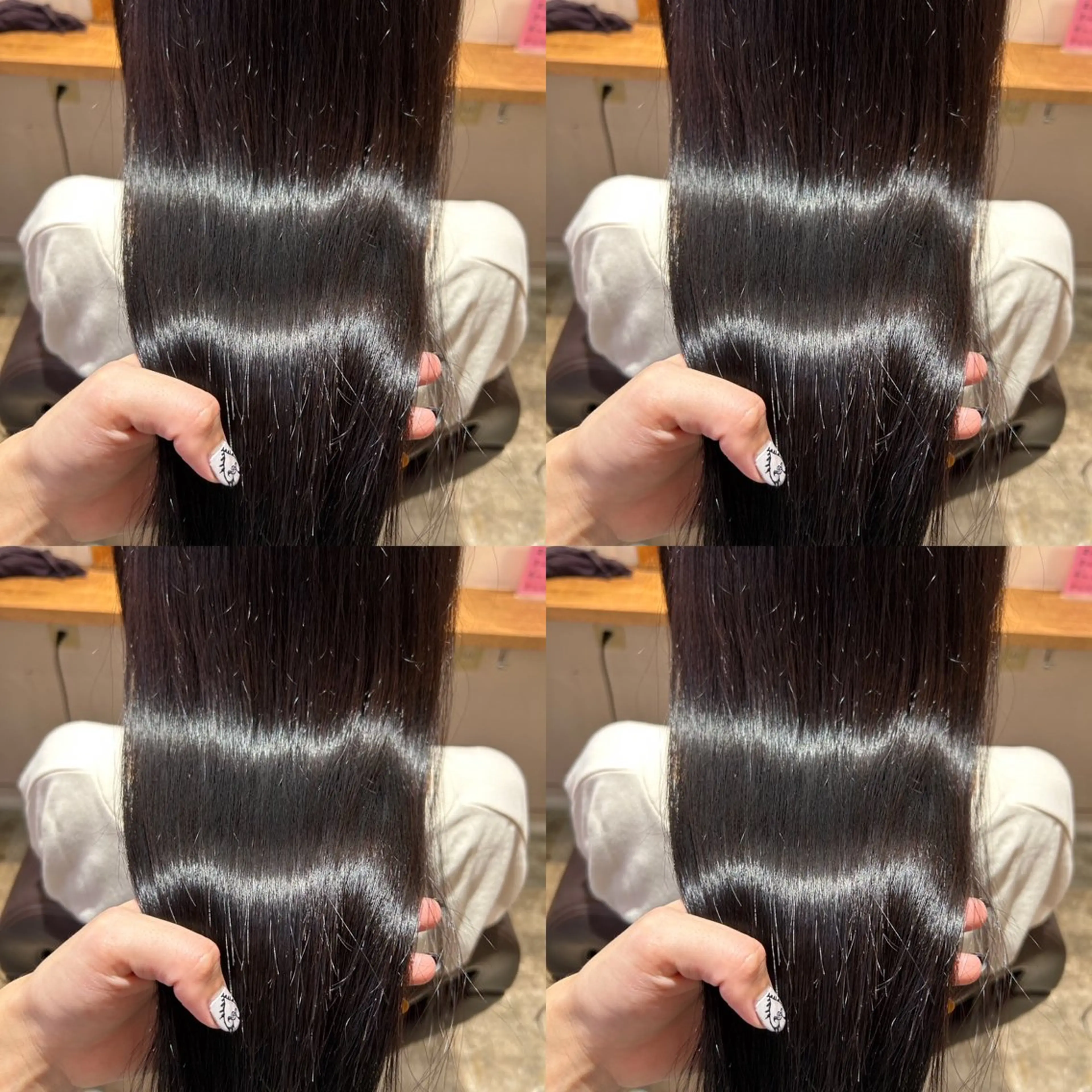 ロング カラー ブラウンカラー ダークブラウン レイヤーカット/ 縮毛矯正🇰🇷早坂のヘアスタイル