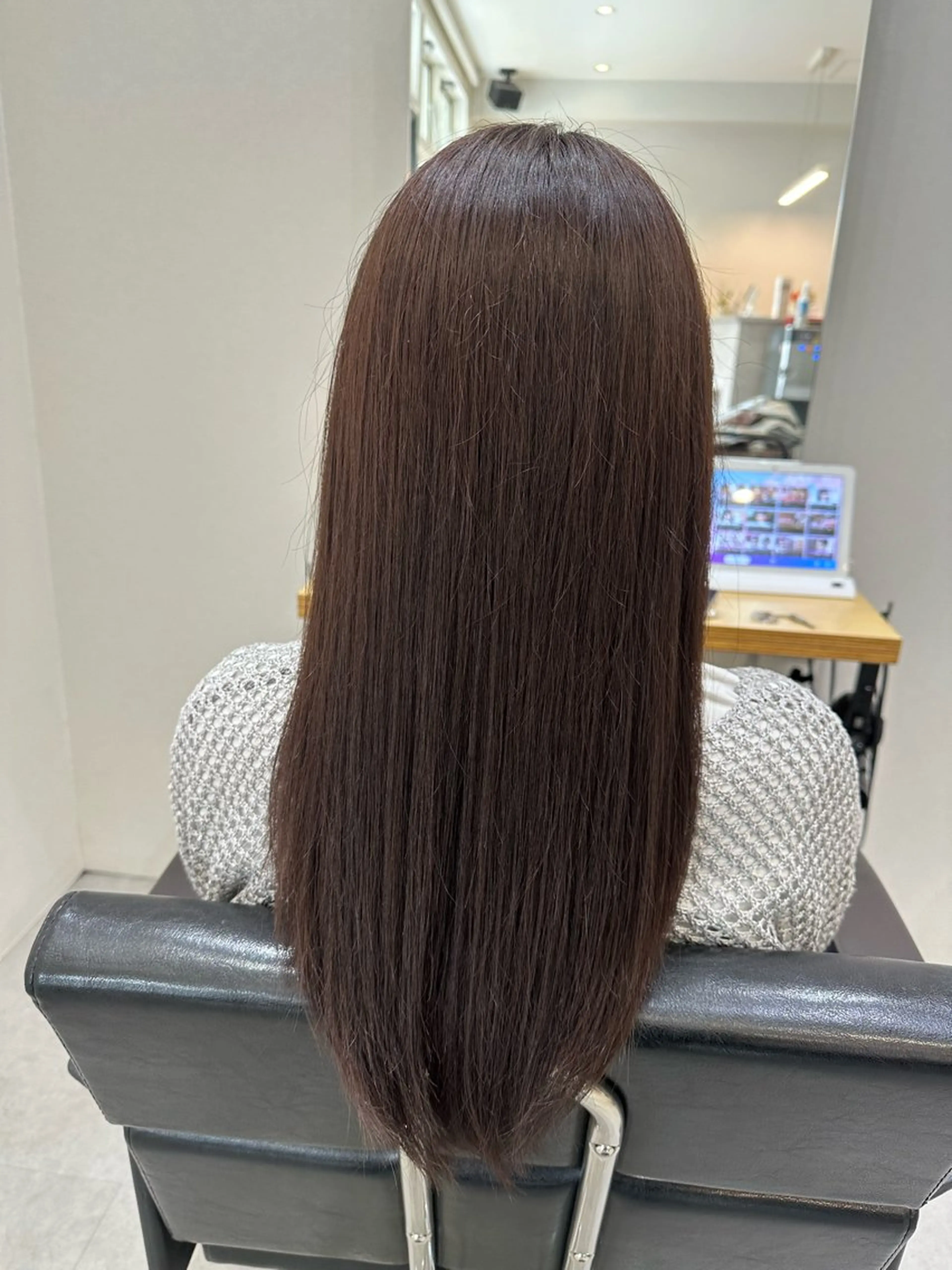 ロング カラー ブラウンカラー 透明感カラー Agu hair noman マナのヘアスタイル