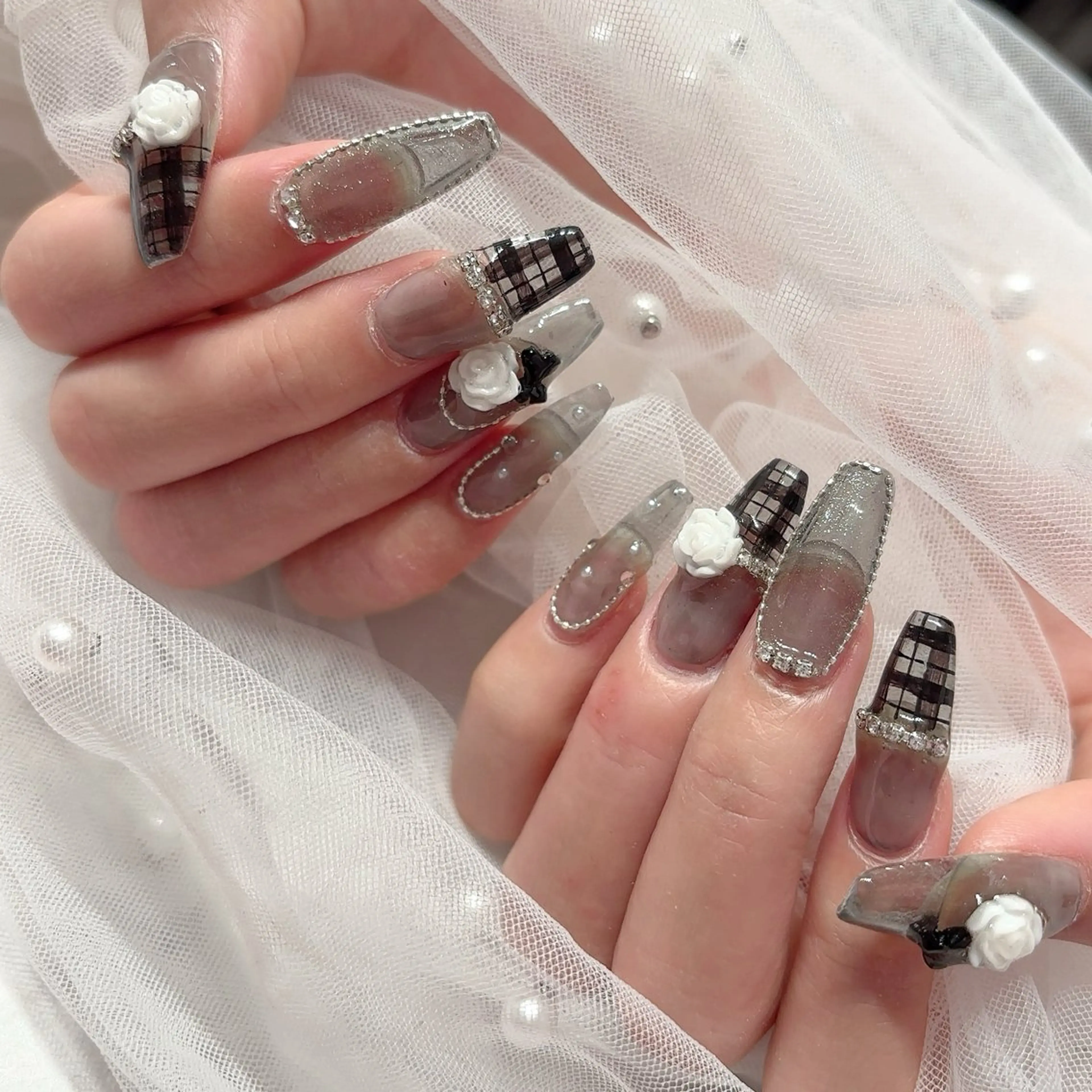 ネイル ハンドネイル あ きのネイルデザイン