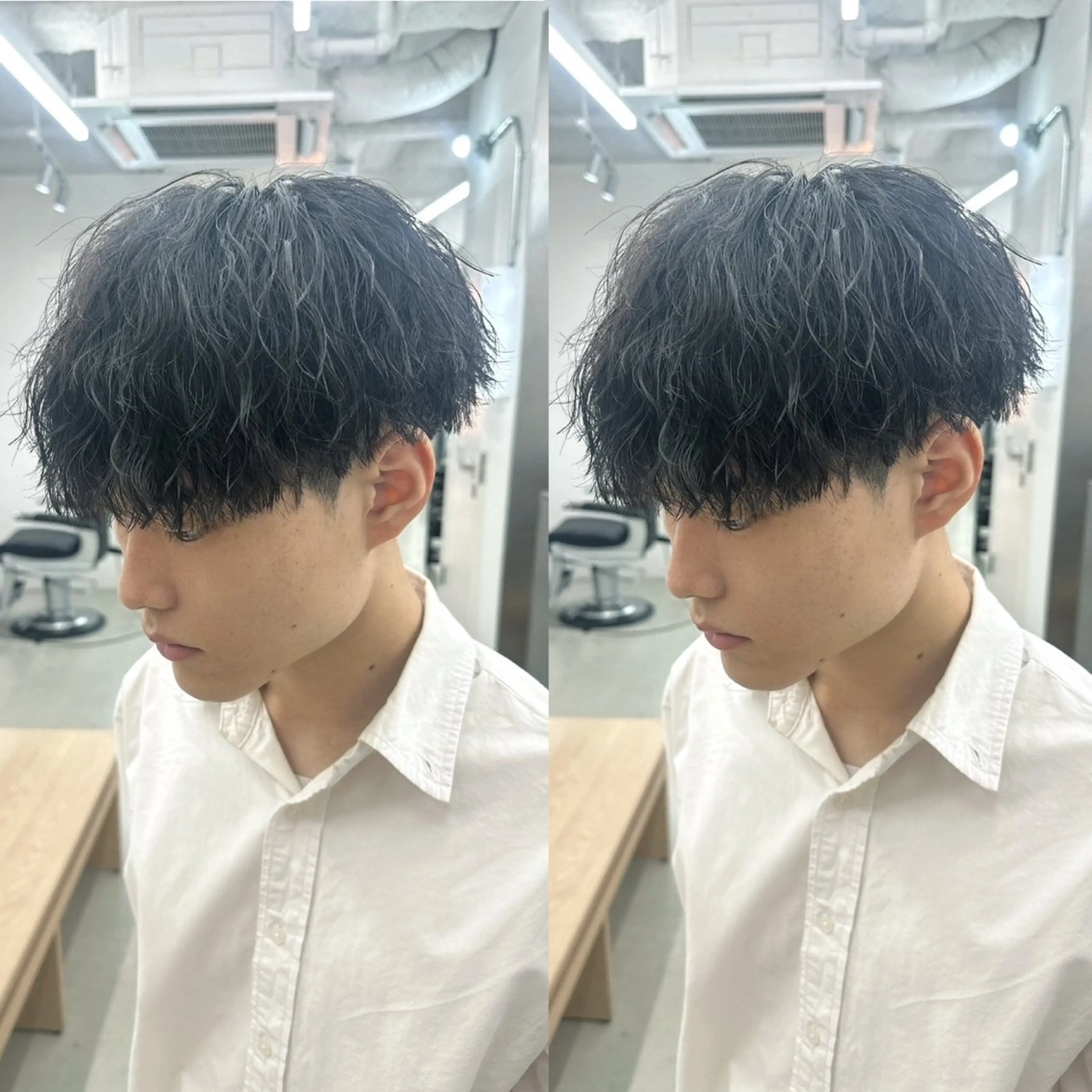 パーマ メンズ パーマ 🔥波巻き/ツイスパ 特化🔥メンズパーマのヘアスタイル