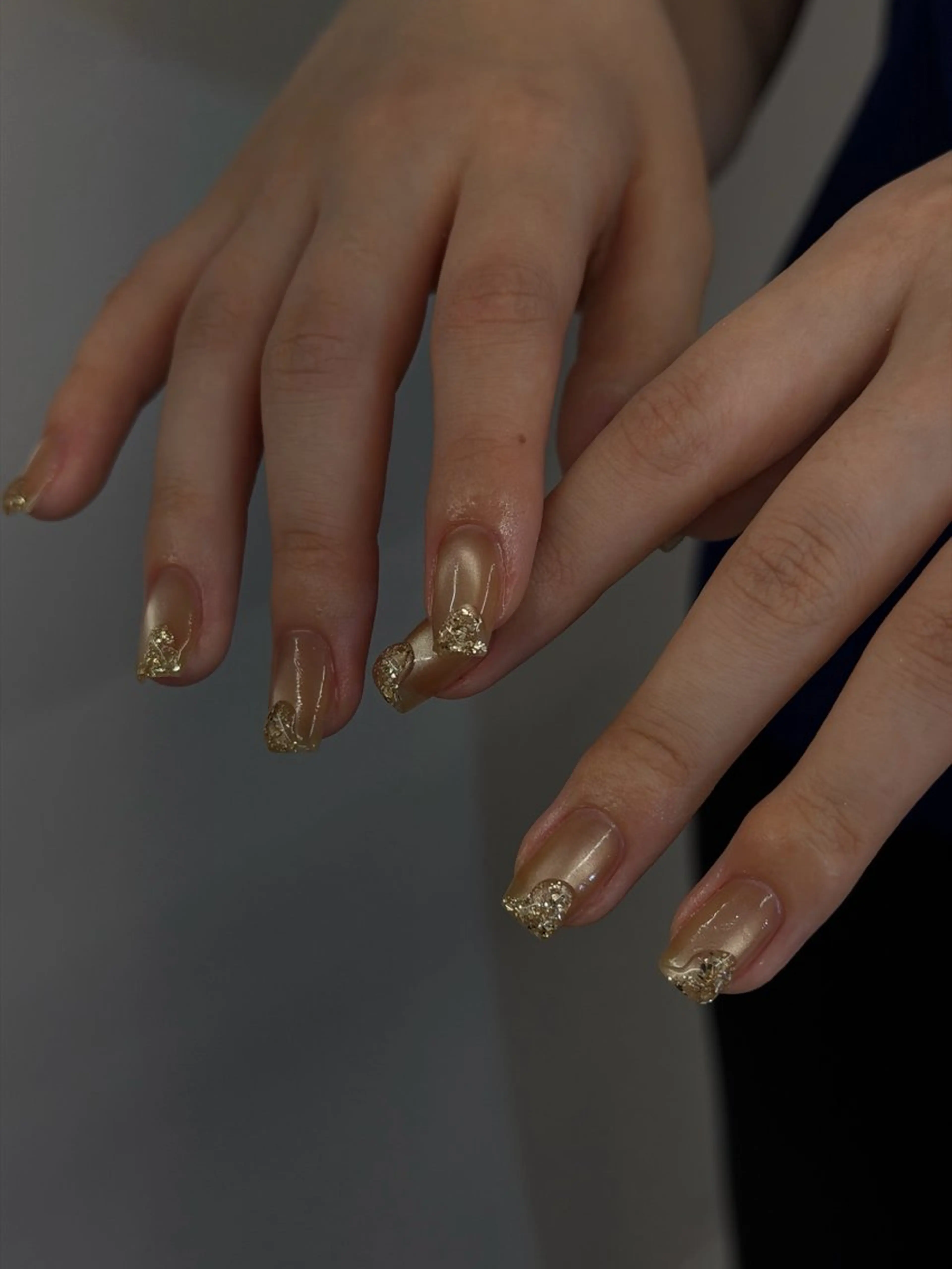 ネイル ドット ジェルネイル マグネットネイル ニュアンスネイル パラジェル ハンドネイル ハンドケア Bana_ Nailのネイルデザイン