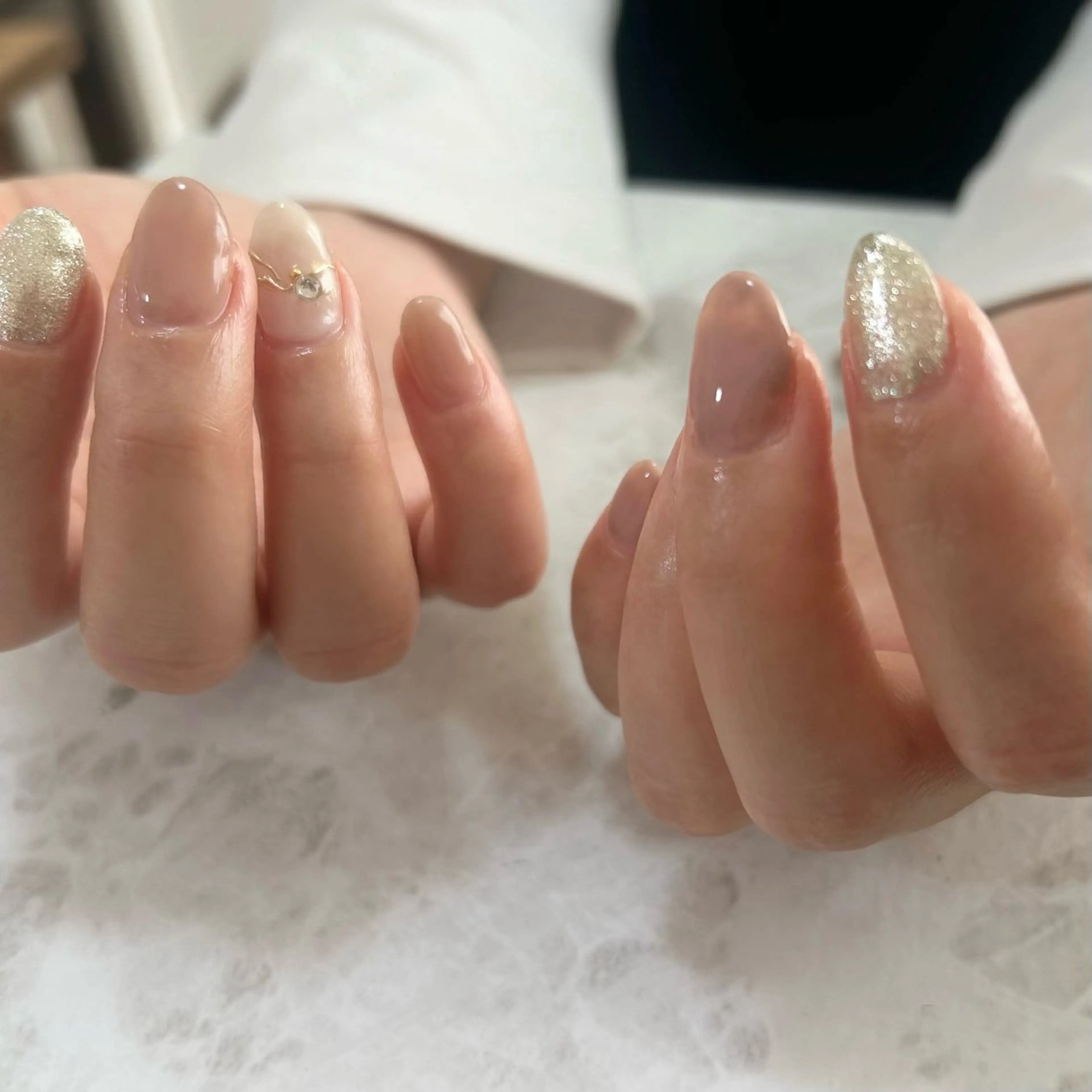 ネイル ブライダルネイル ハンドネイル M's salonのネイルデザイン