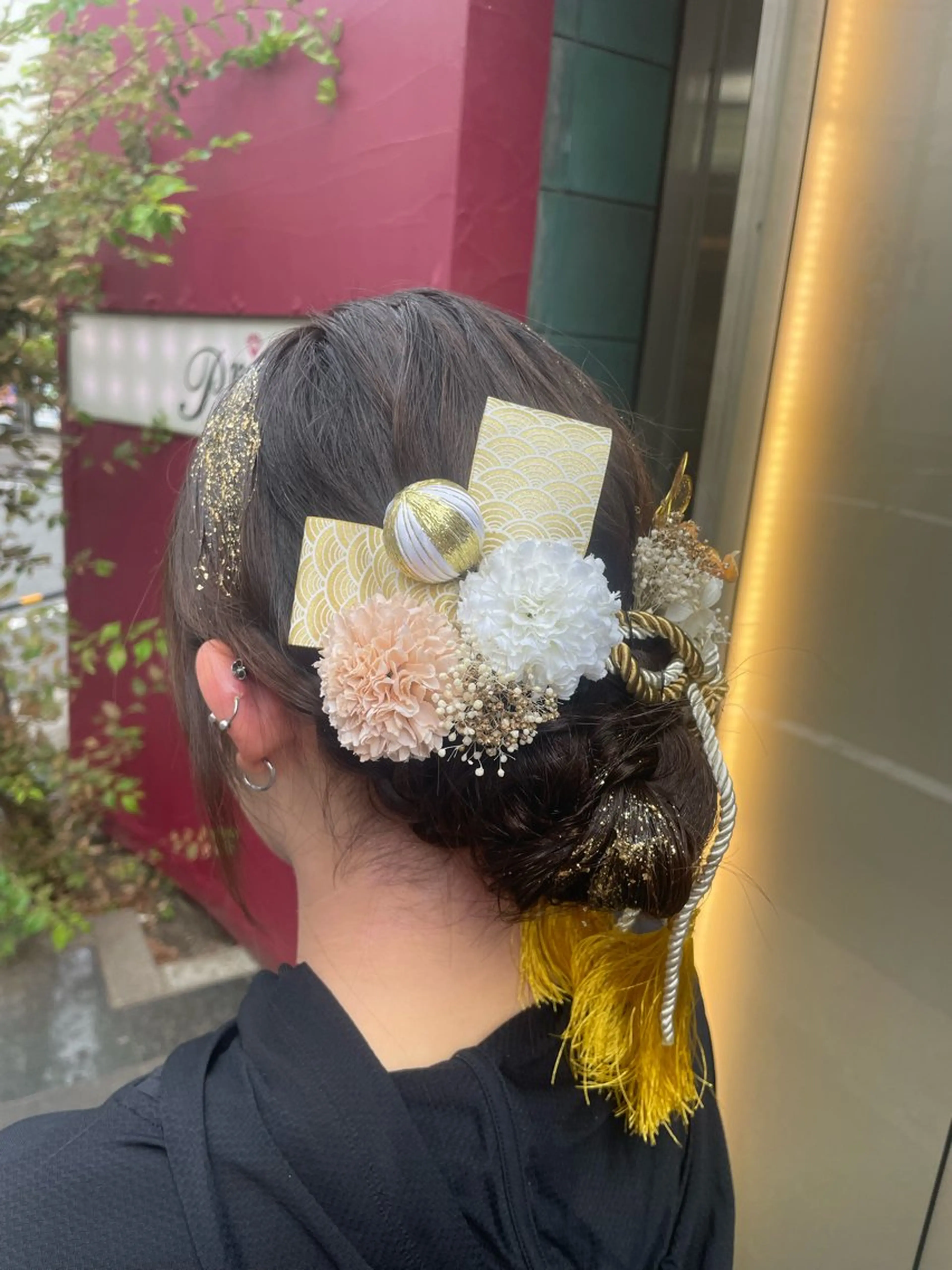 セミロング ヘアセット 量産ヘアセット/ ヘアメAyakaのヘアスタイル